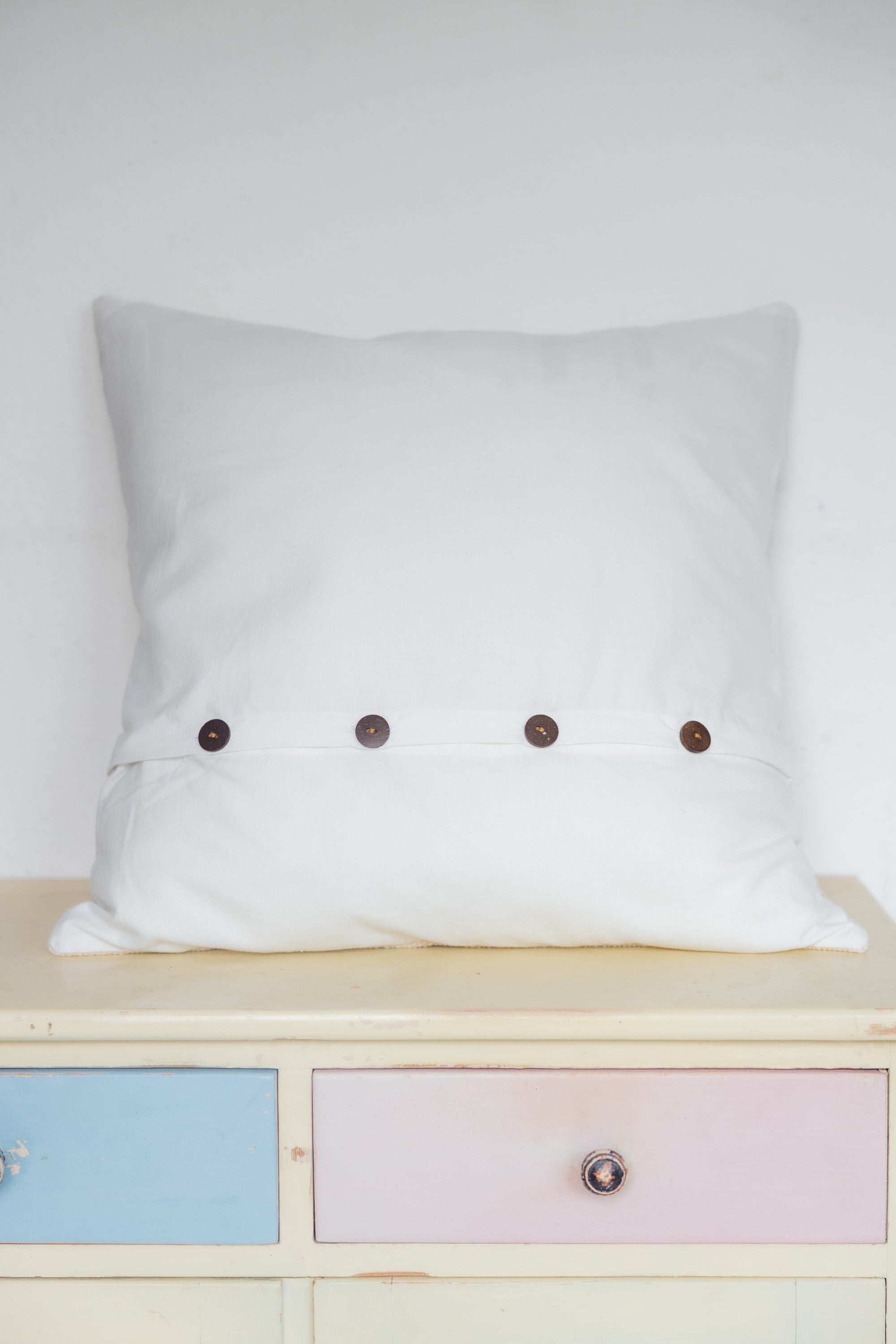 Cotton cushion cover Kiwan Offwhite