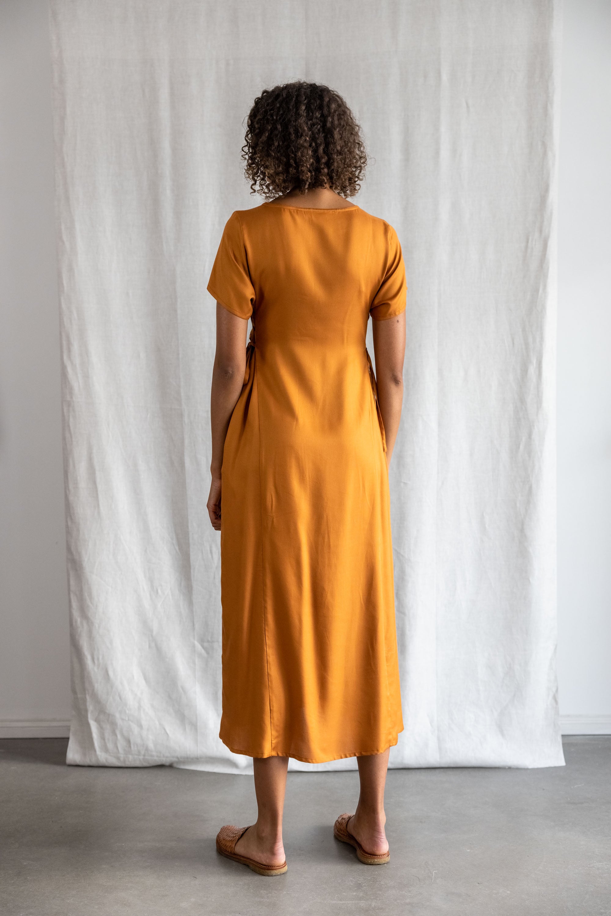 Modal Dress Ishani Copper
