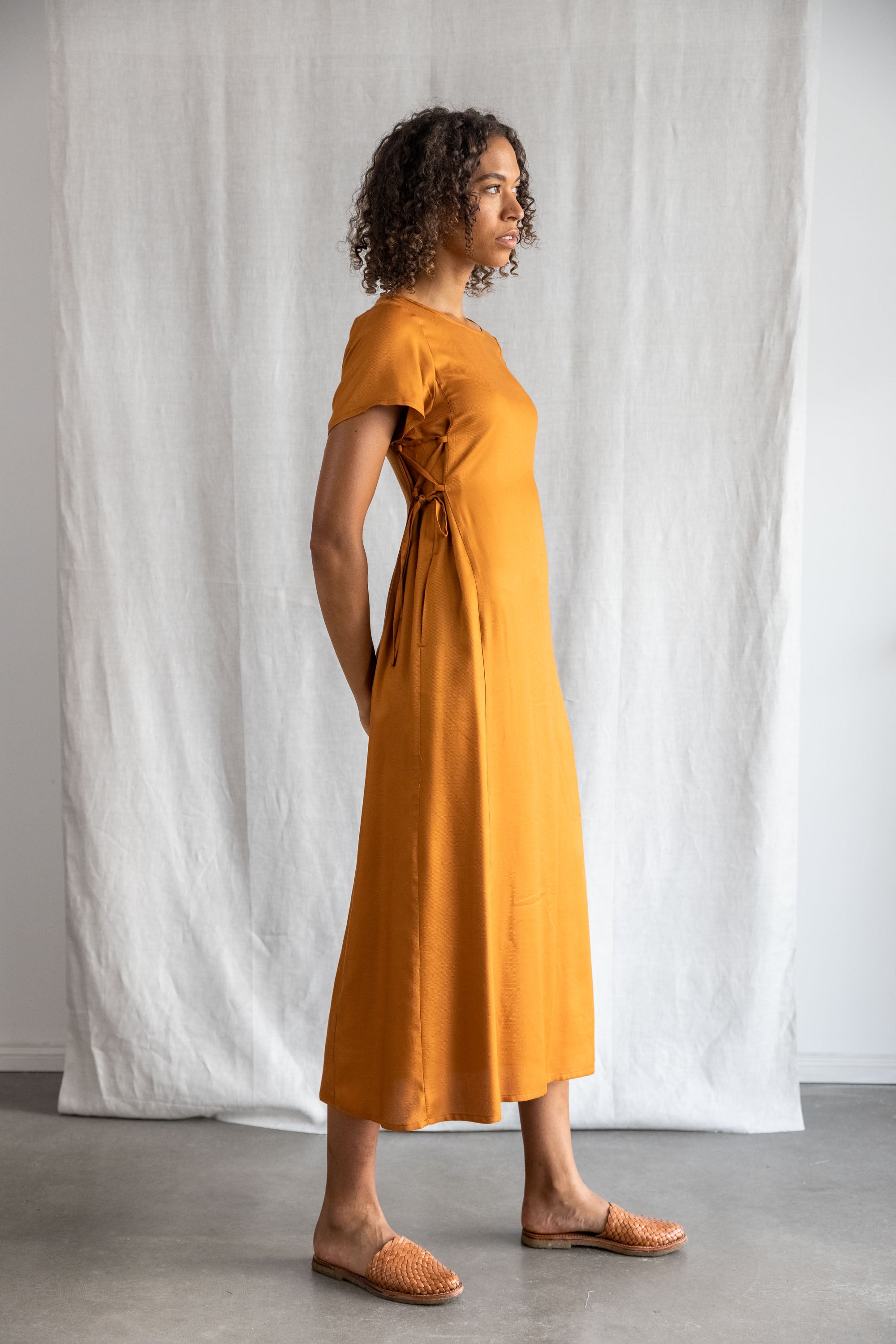 Modal Dress Ishani Copper