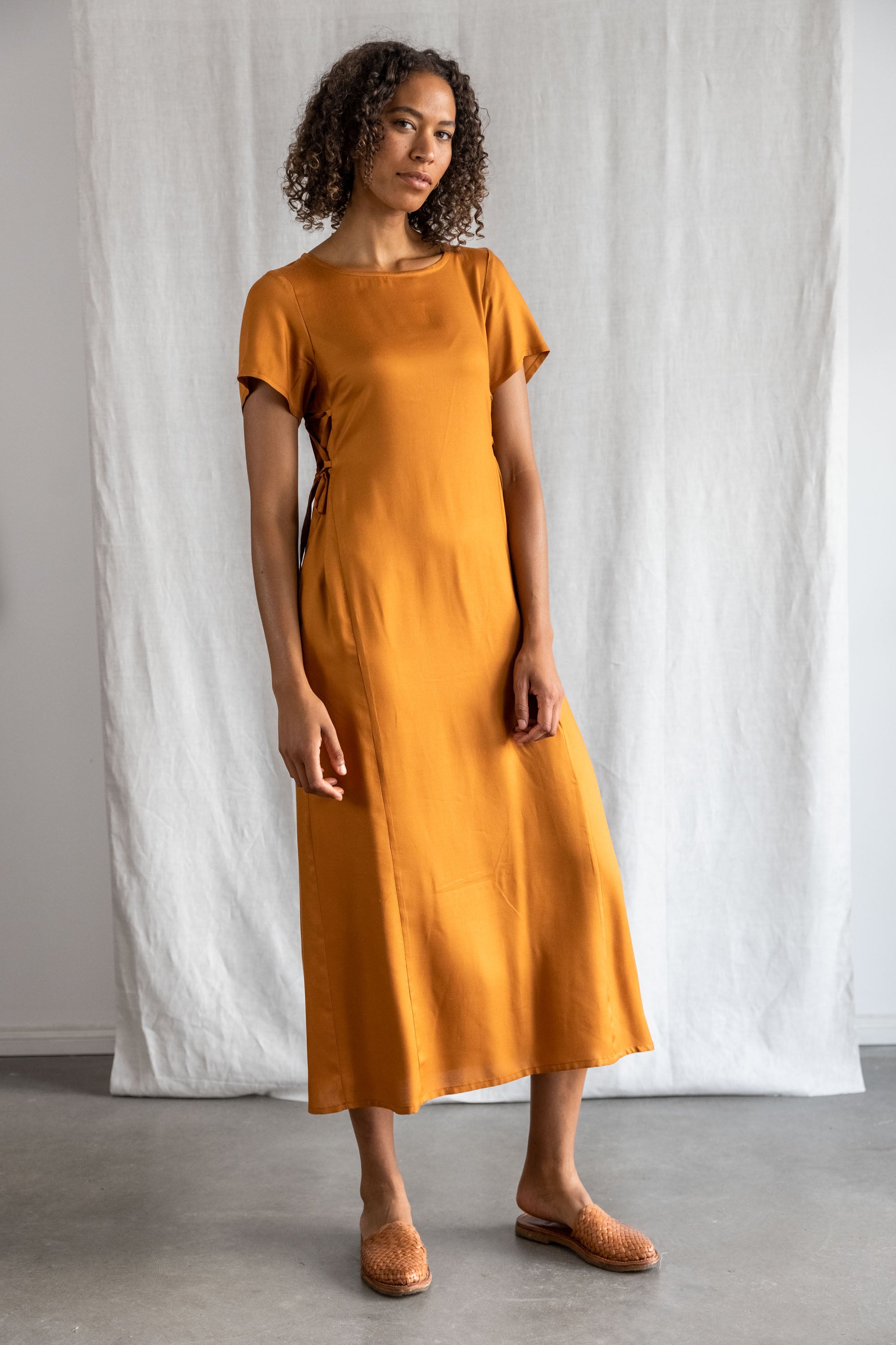 Modal Dress Ishani Copper