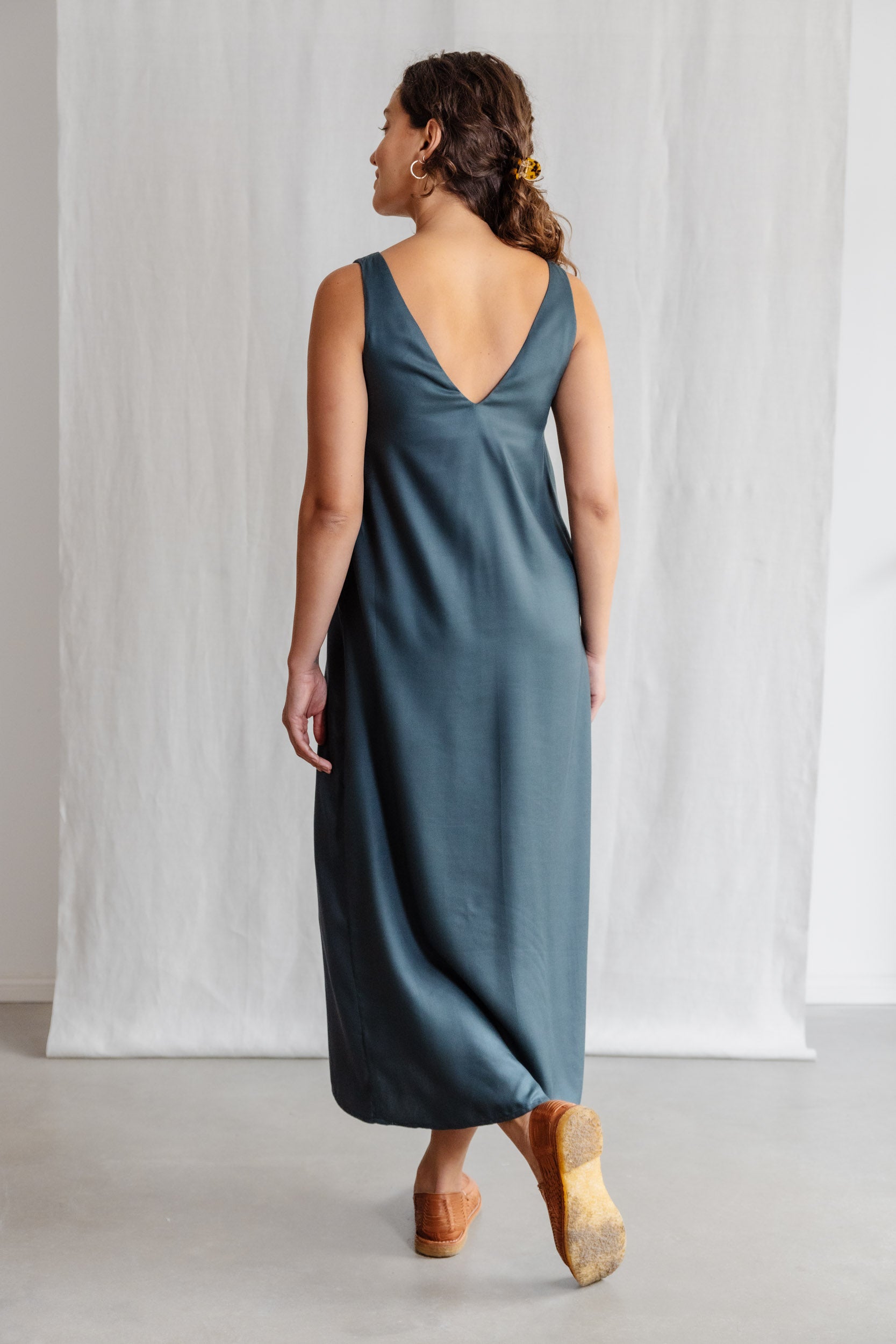 Modal Kleid Arohi Waldgrün