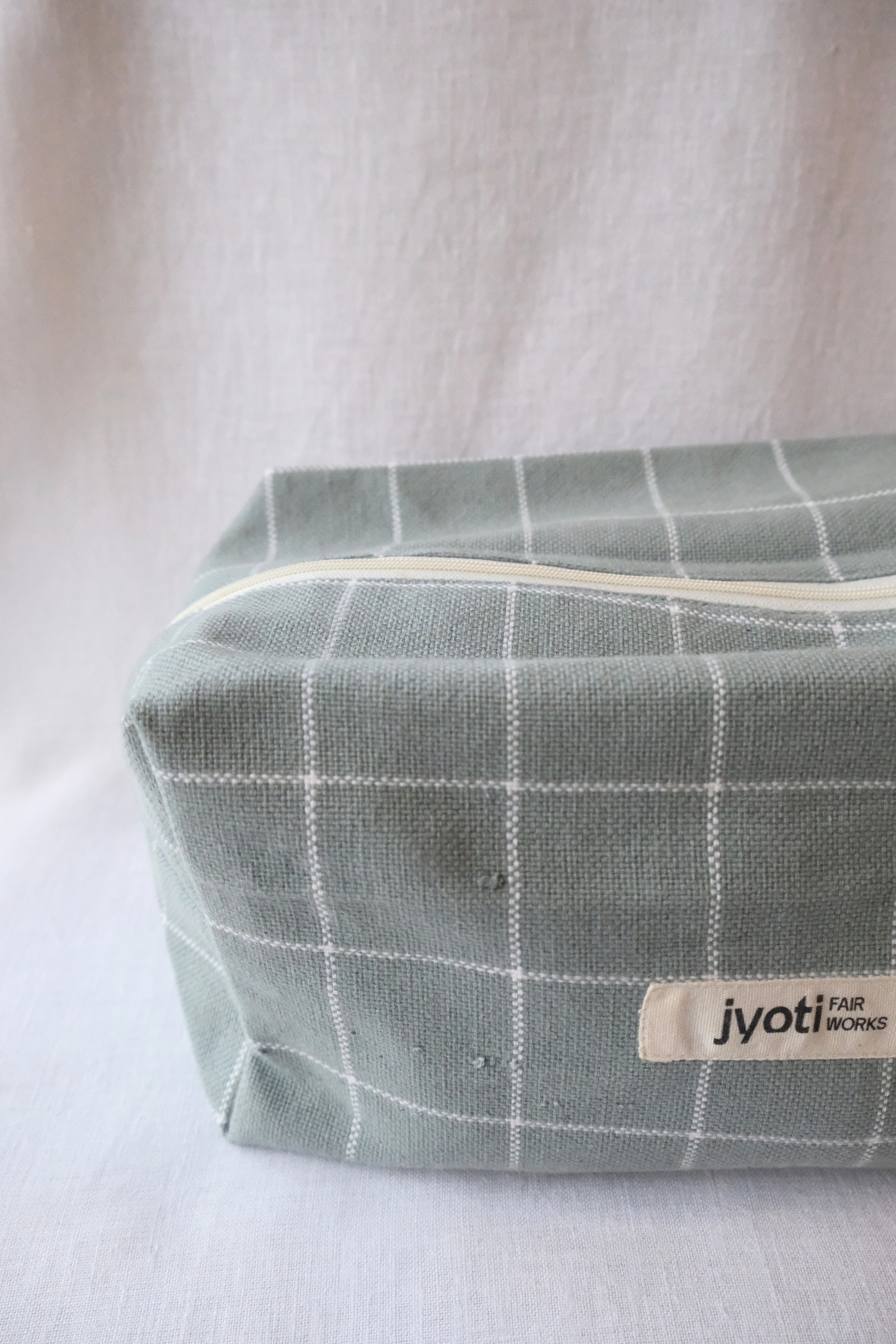 Cotton toiletry bag Phavvaara Ice