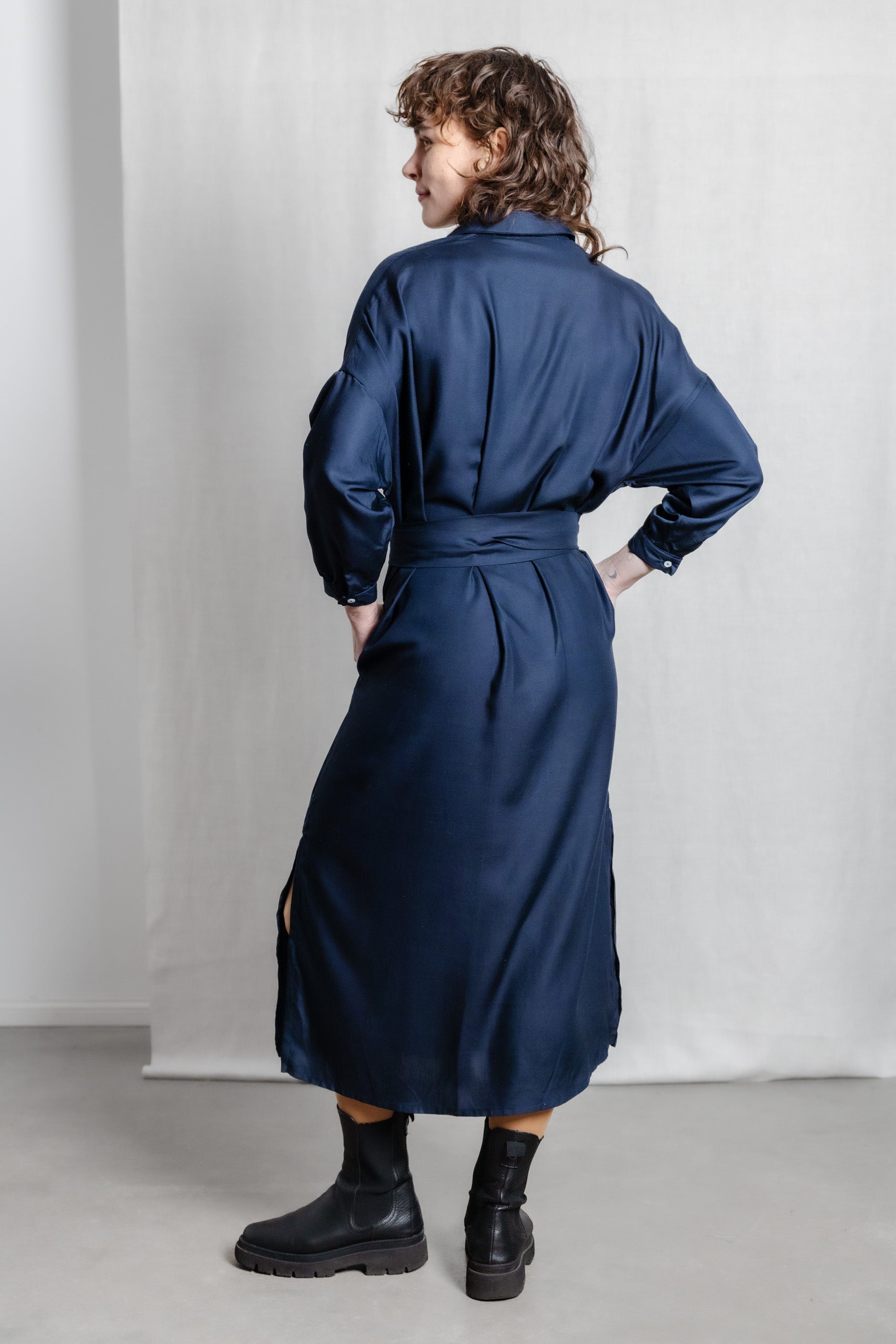 Modal Dress Ananya Sapphire
