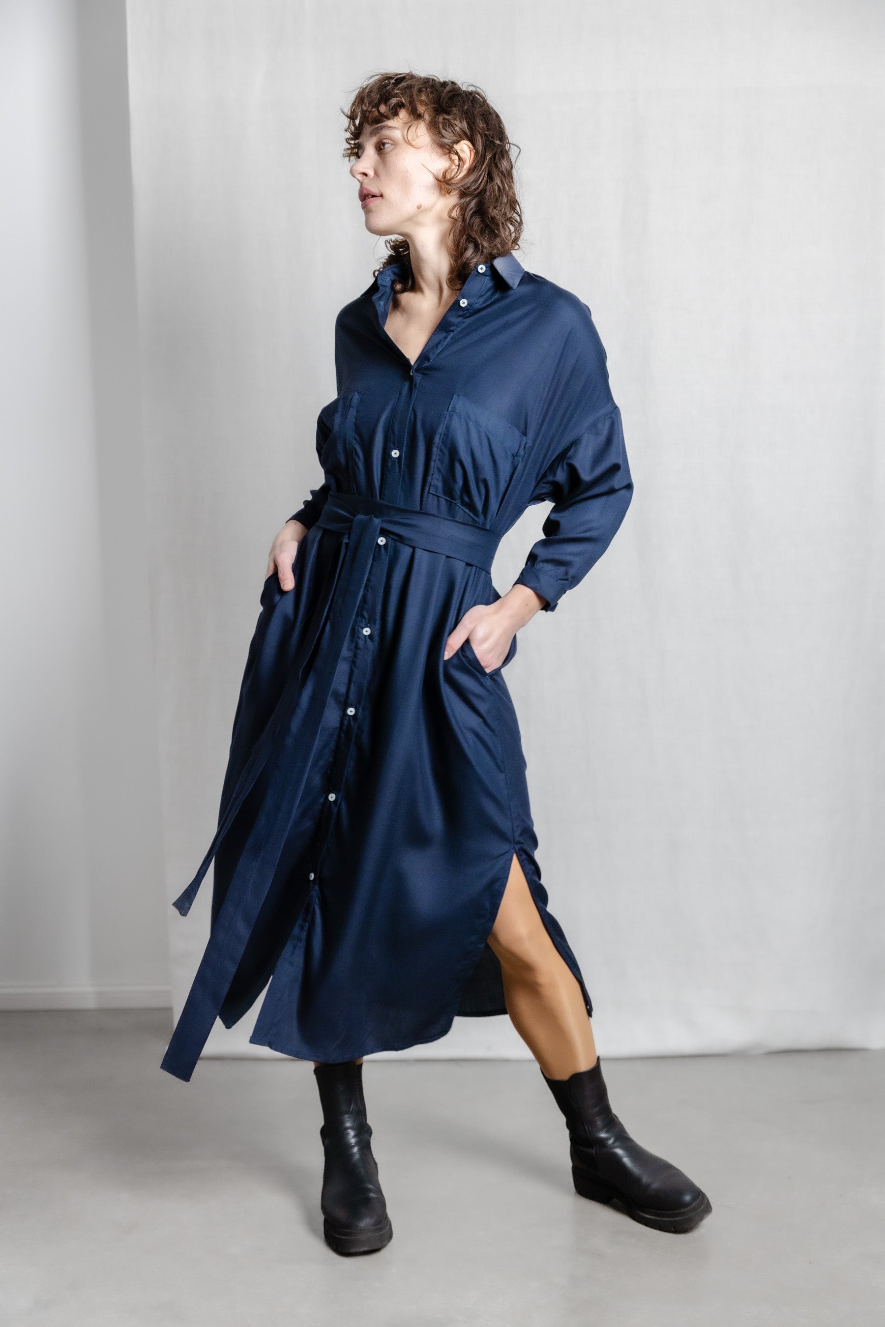 Modal Dress Ananya Sapphire