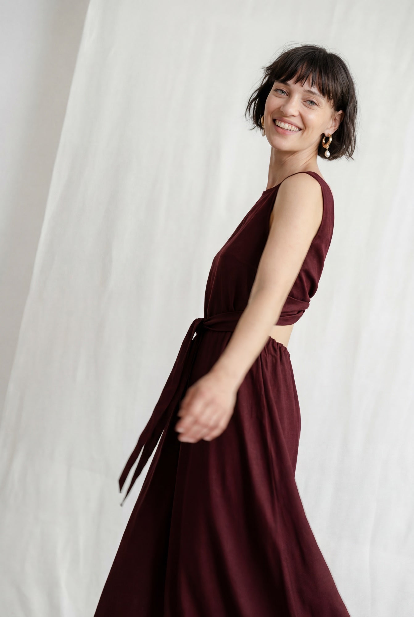 Modal Kleid Khushi Traube