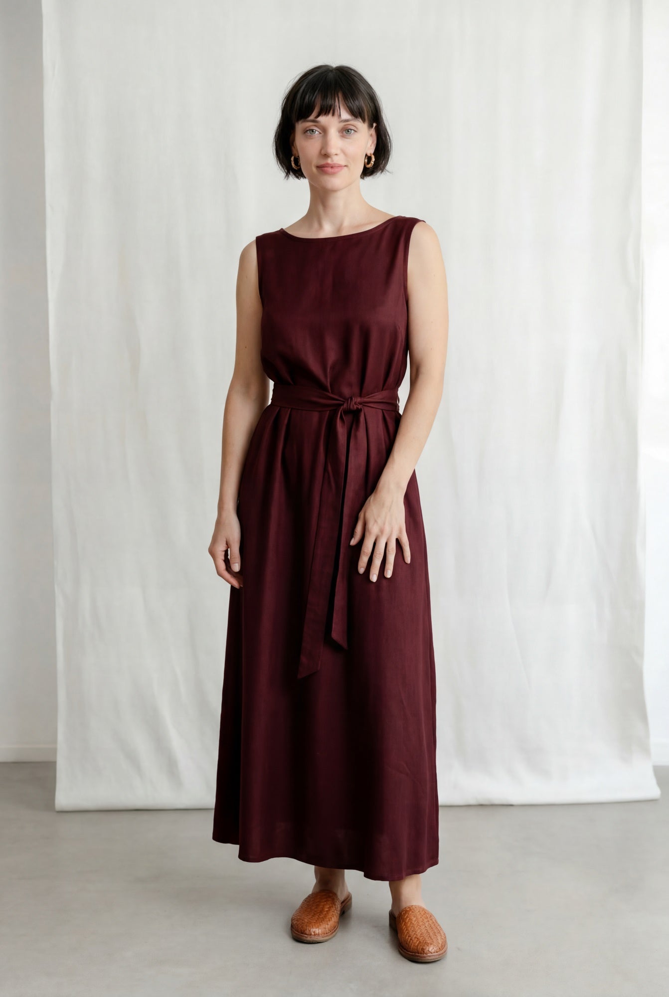 Modal Dress Khushi Grape