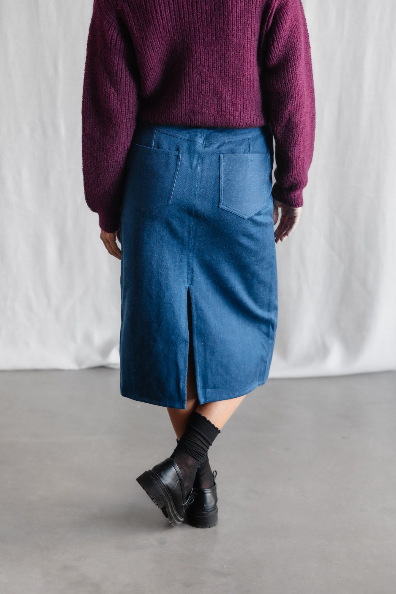Organic cotton denim skirt Aleena Denim