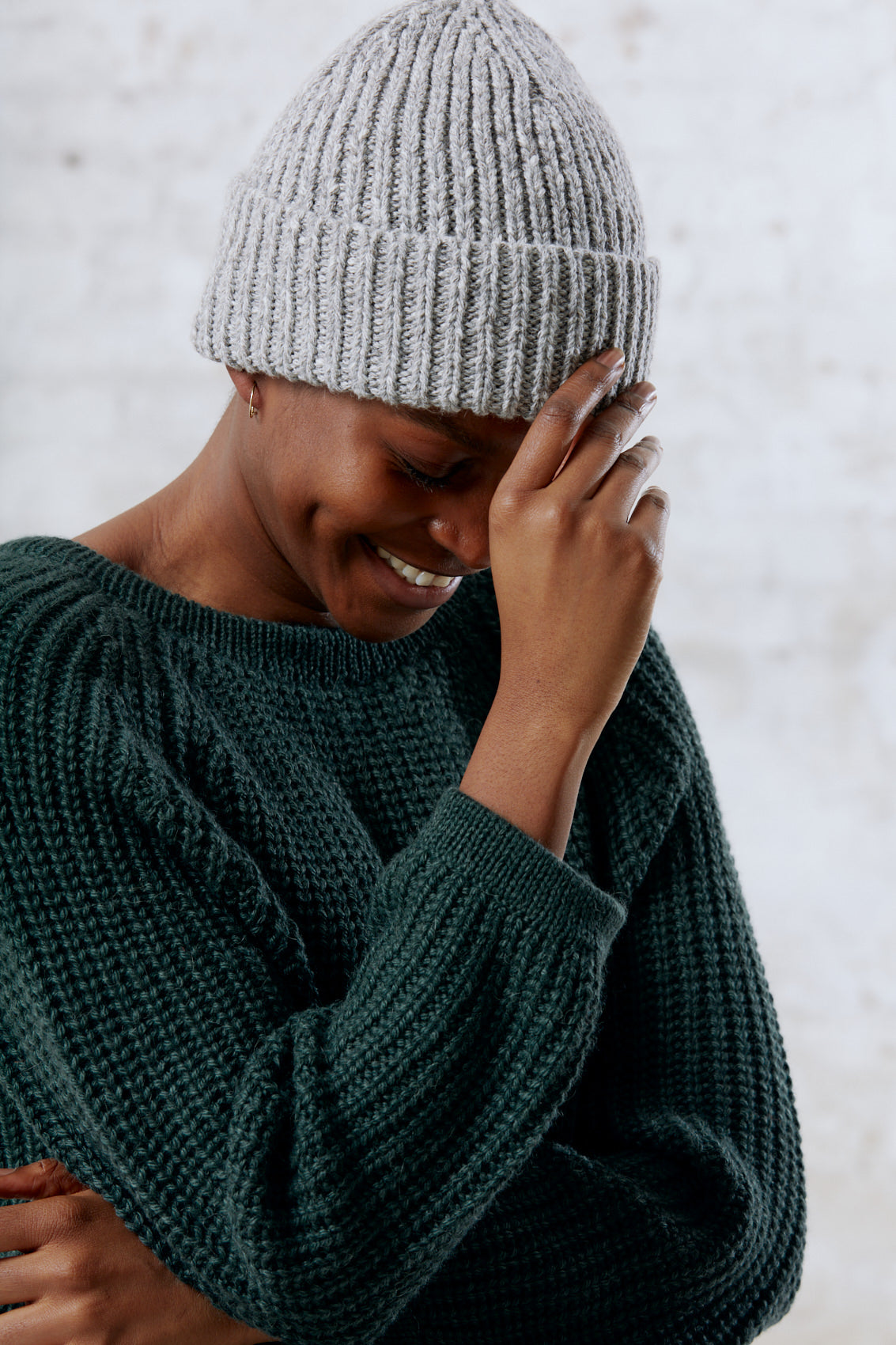 Baby Alpaca Hat Ayacucho Grey