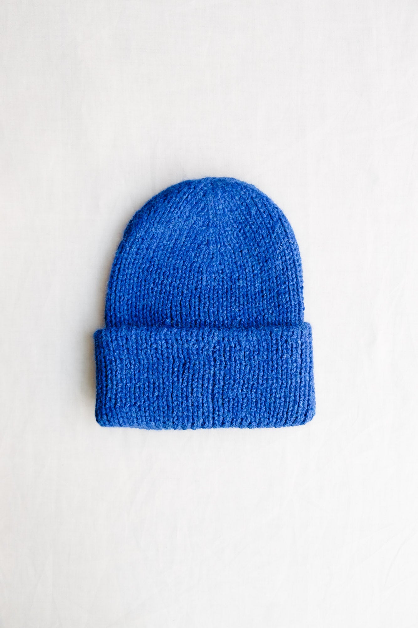 Baby Alpaca Hat Ayacucho Cobalt