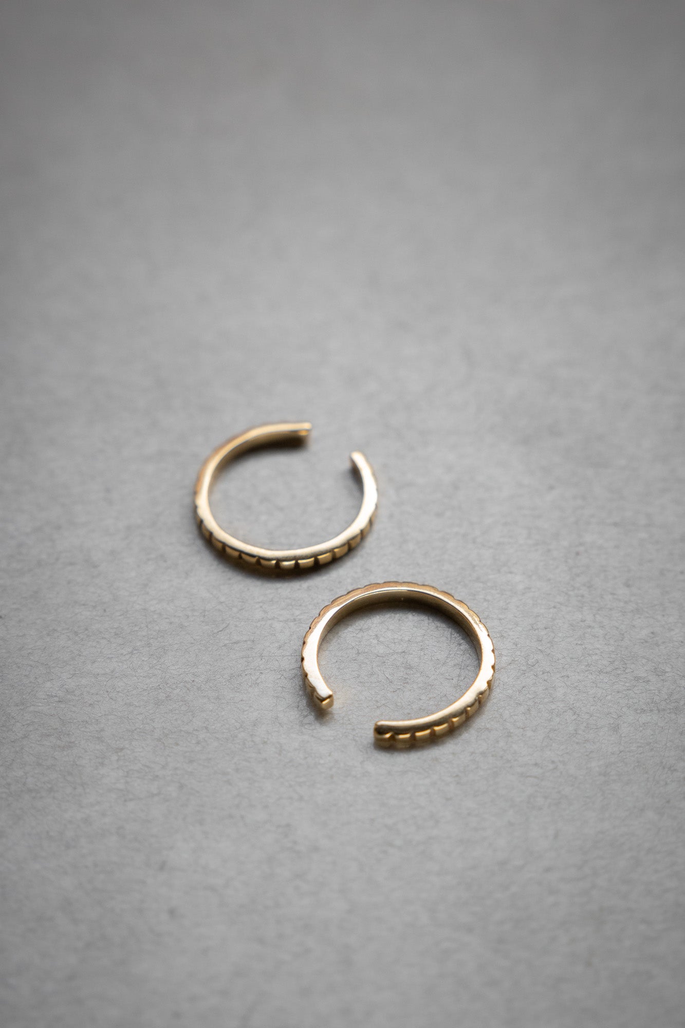 Ear Cuff Ring Bahut Brass