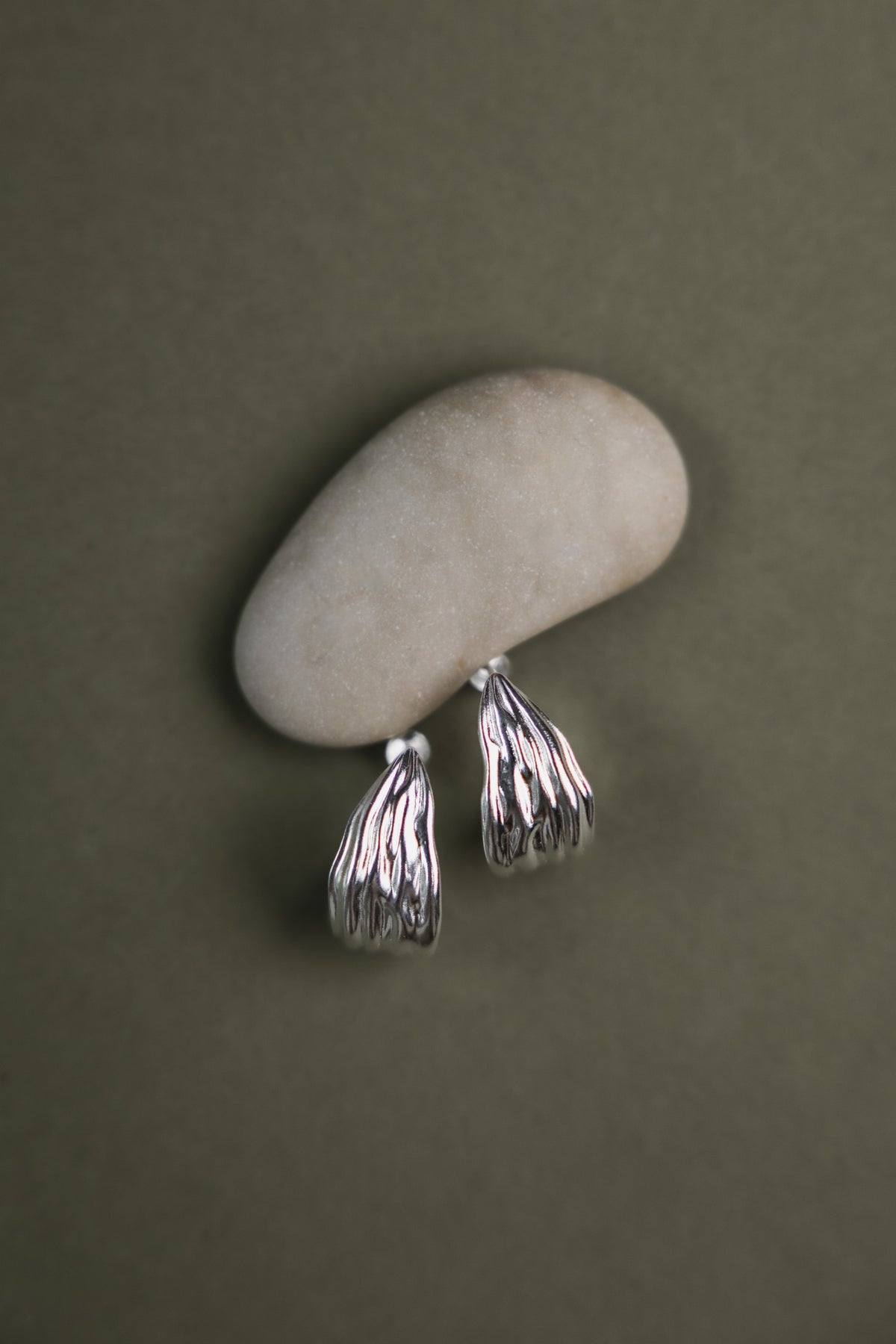 Ohrstecker Orchha Silber