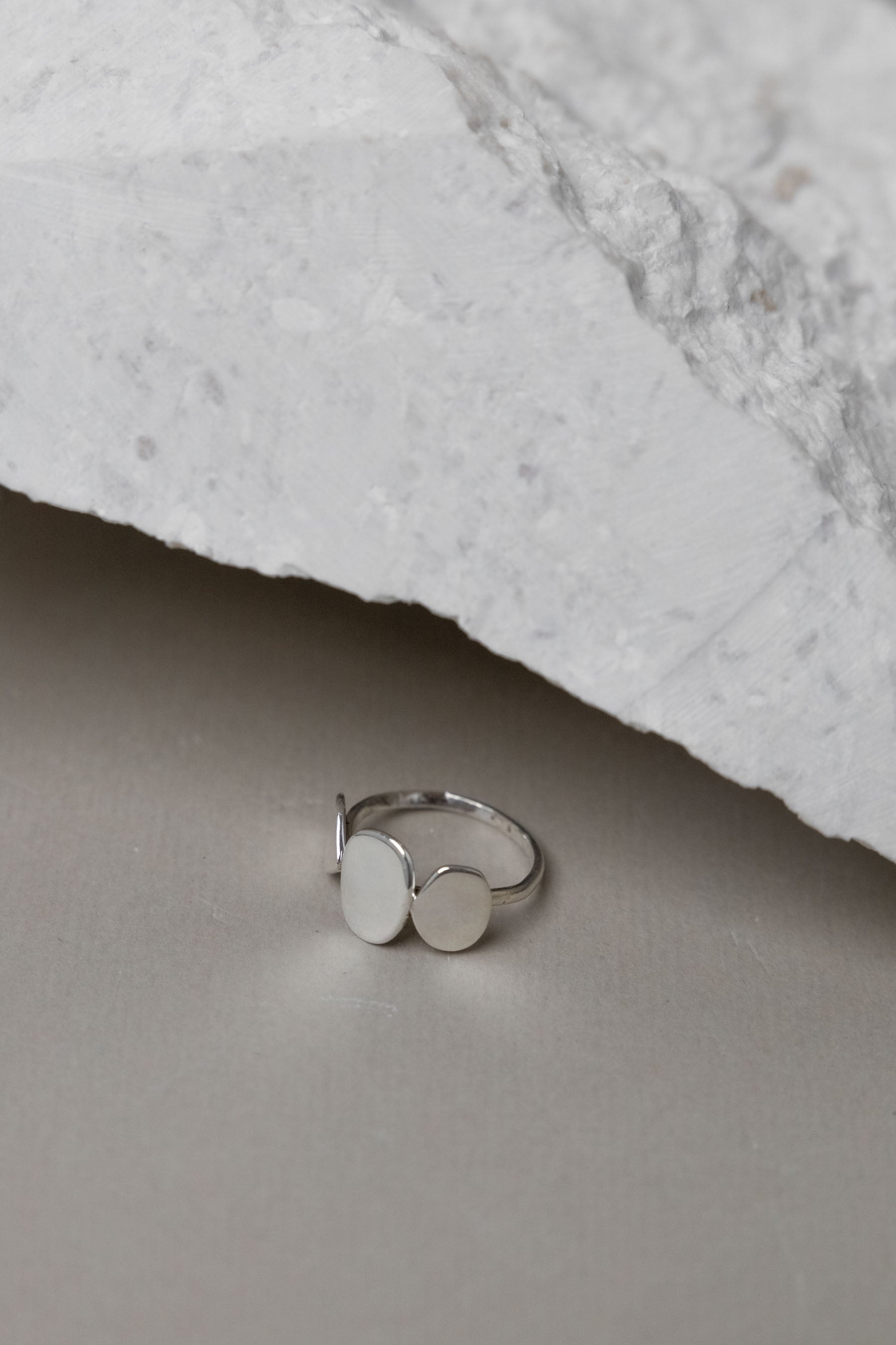 Ring Patthar Silver