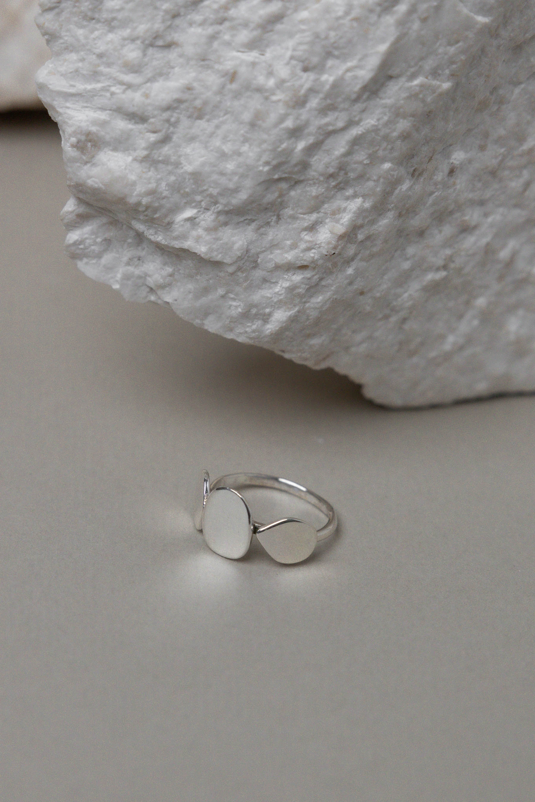 Ring Patthar Silver