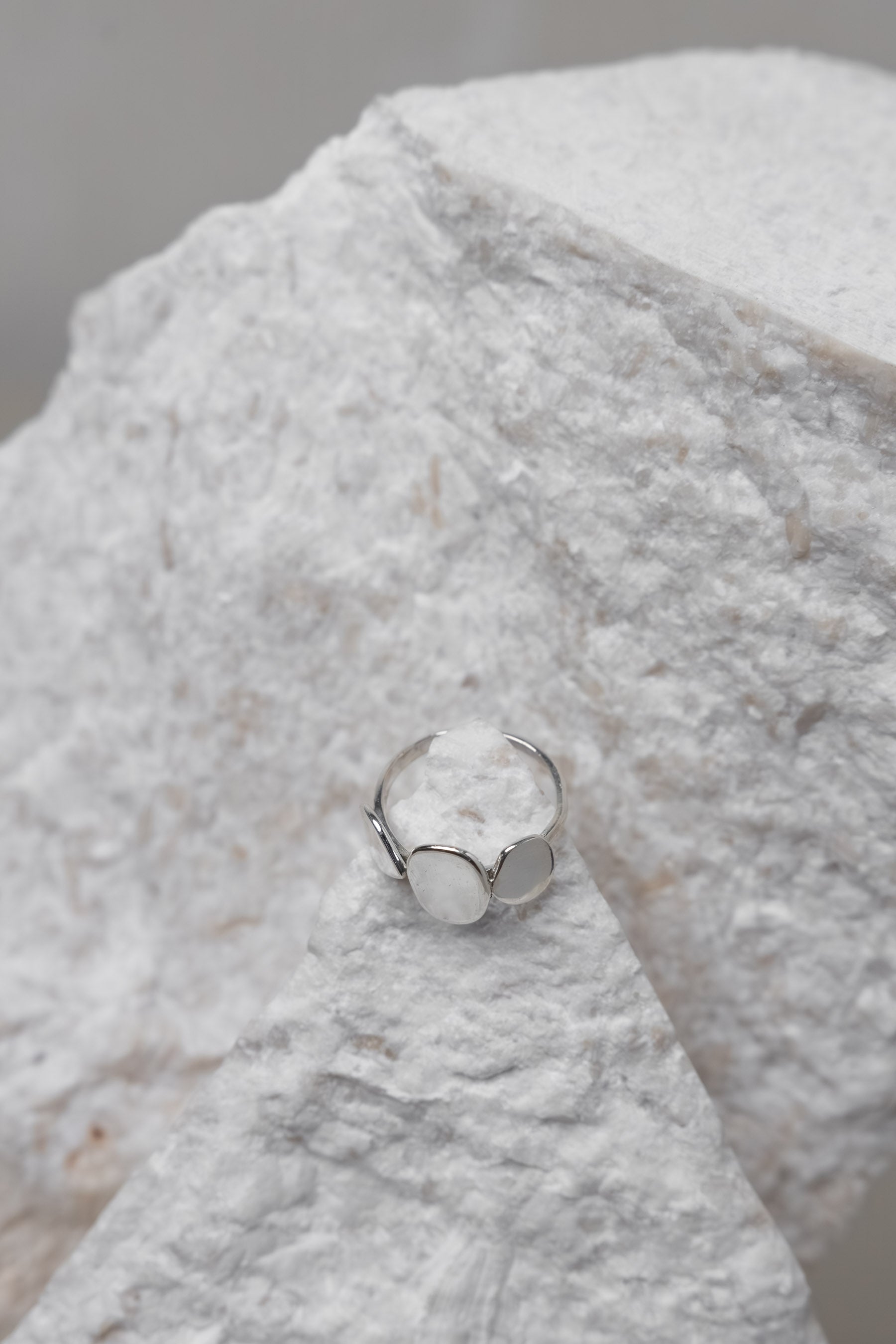 Ring Patthar Silver