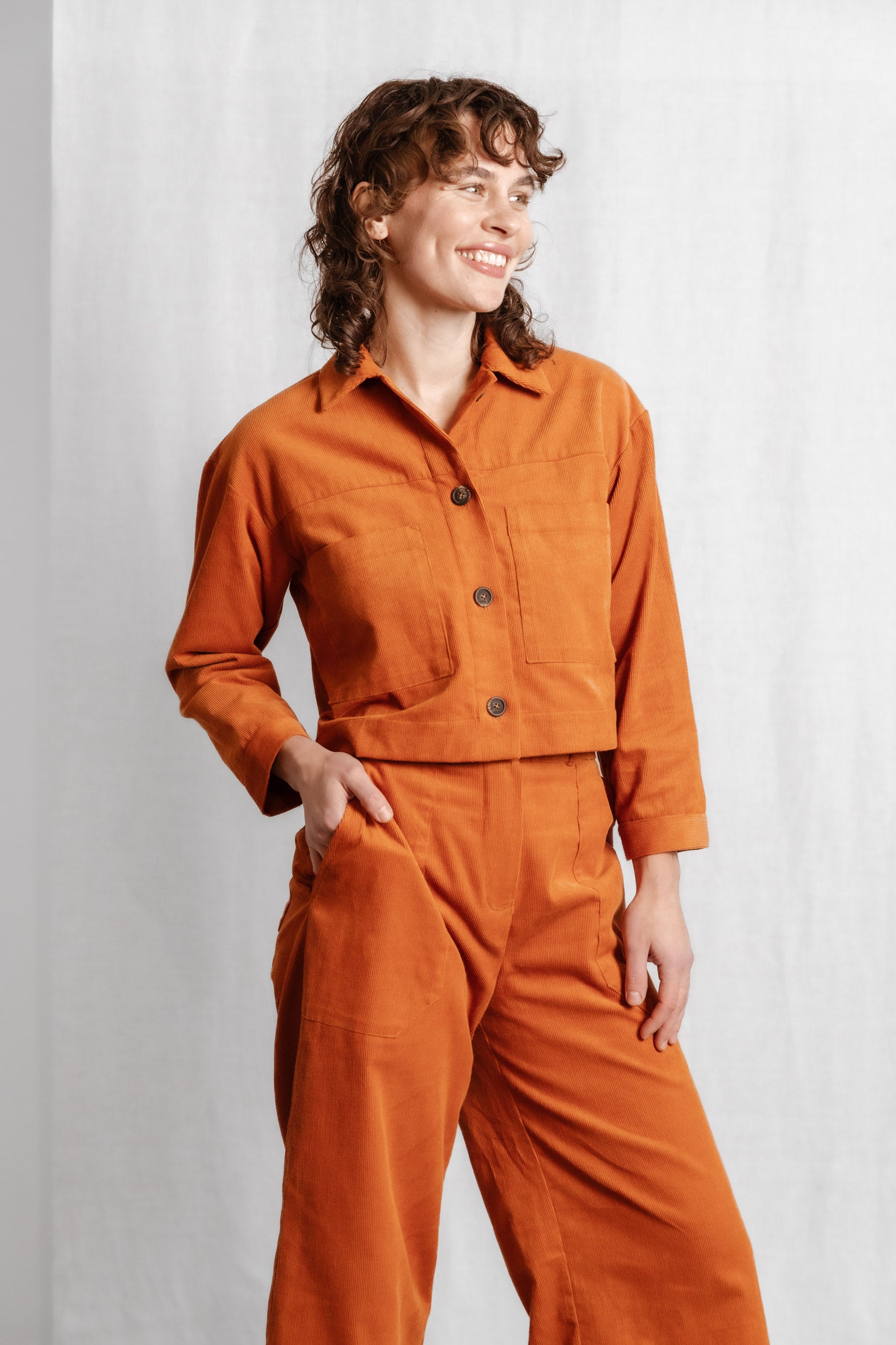 Organic cotton cord Shaket Mayur Amber