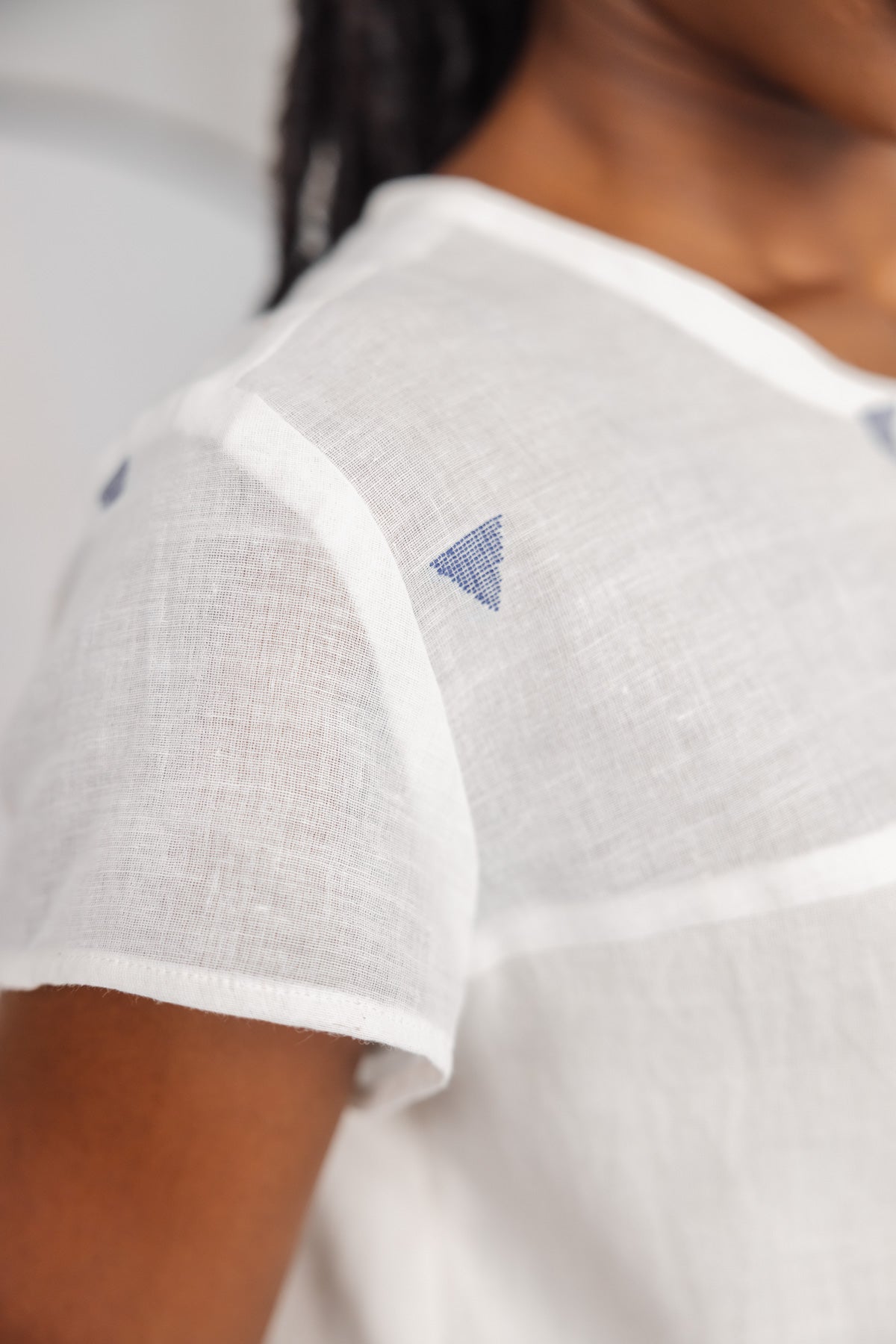 Organic Cotton Shirt Shalin Cream