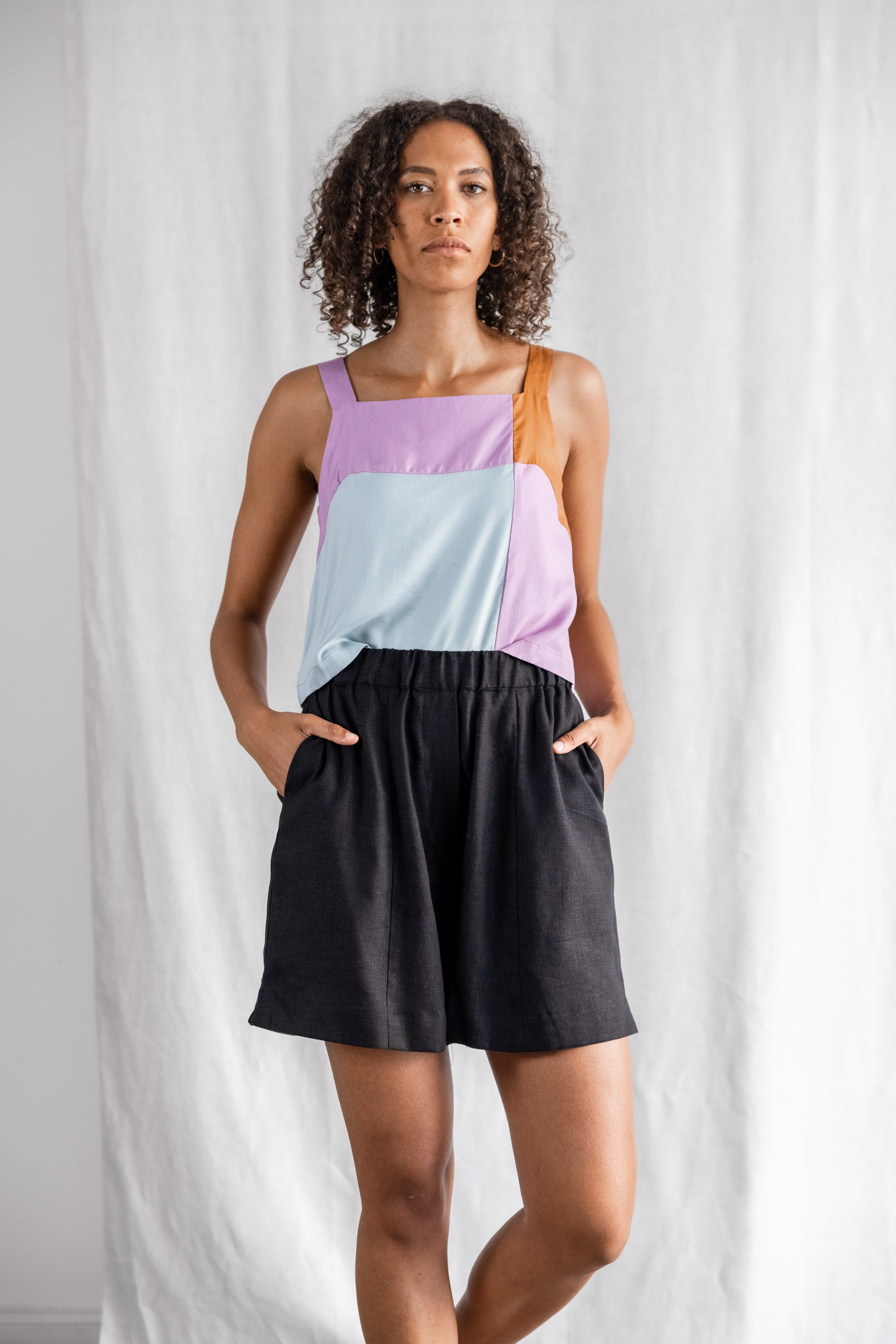 Organic Cotton Shorts Sitara Black