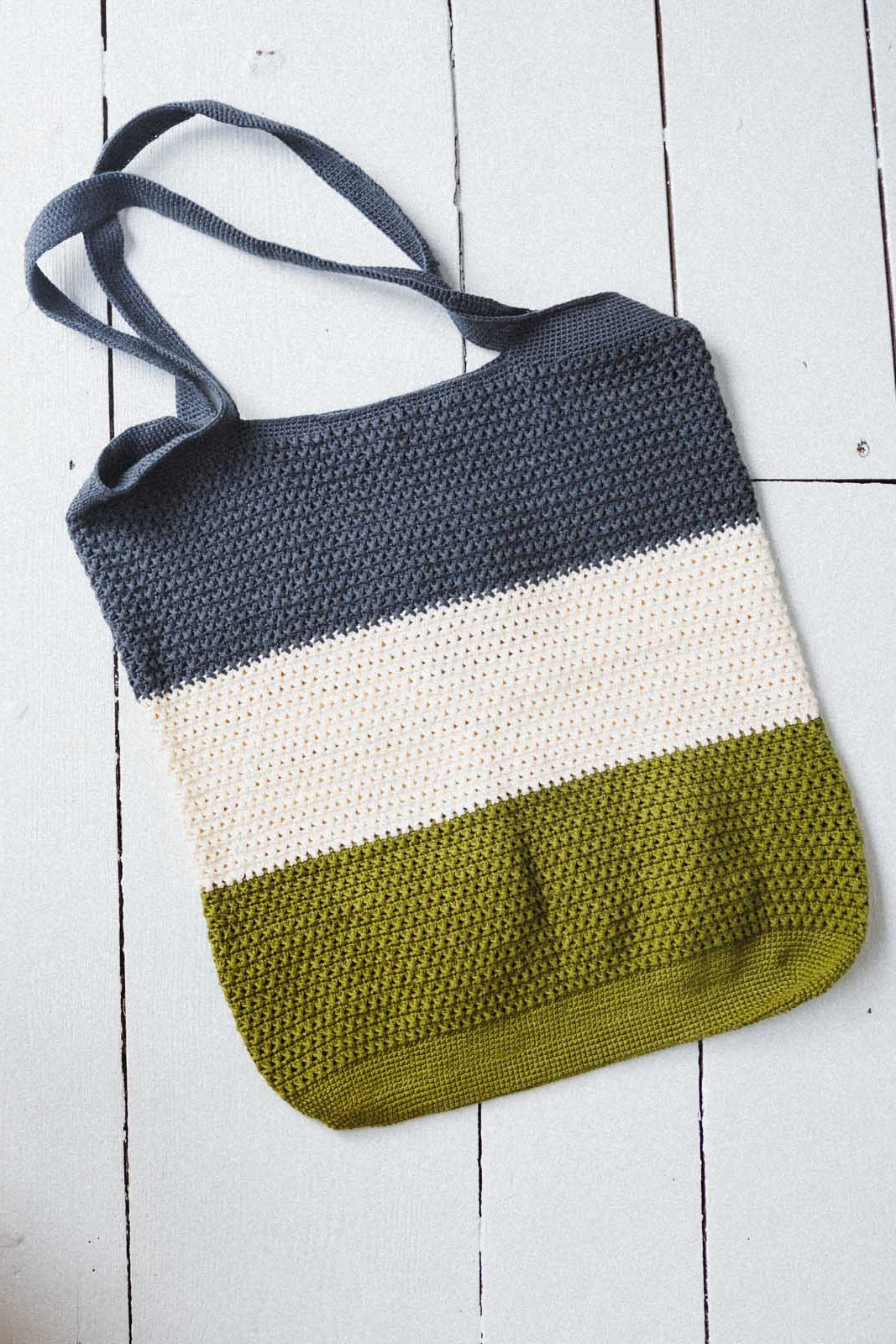 Bio-Baumwoll Shopper Meesu Streifen