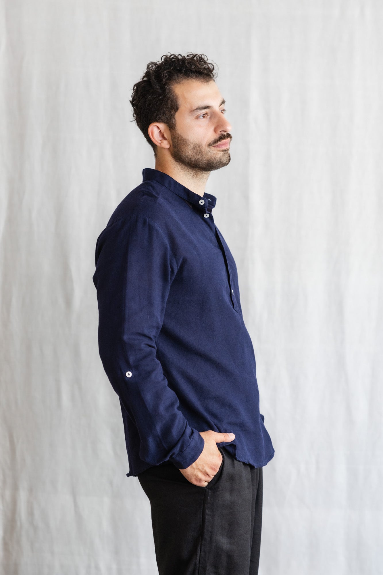 Cotton Tunic Tanu Blue