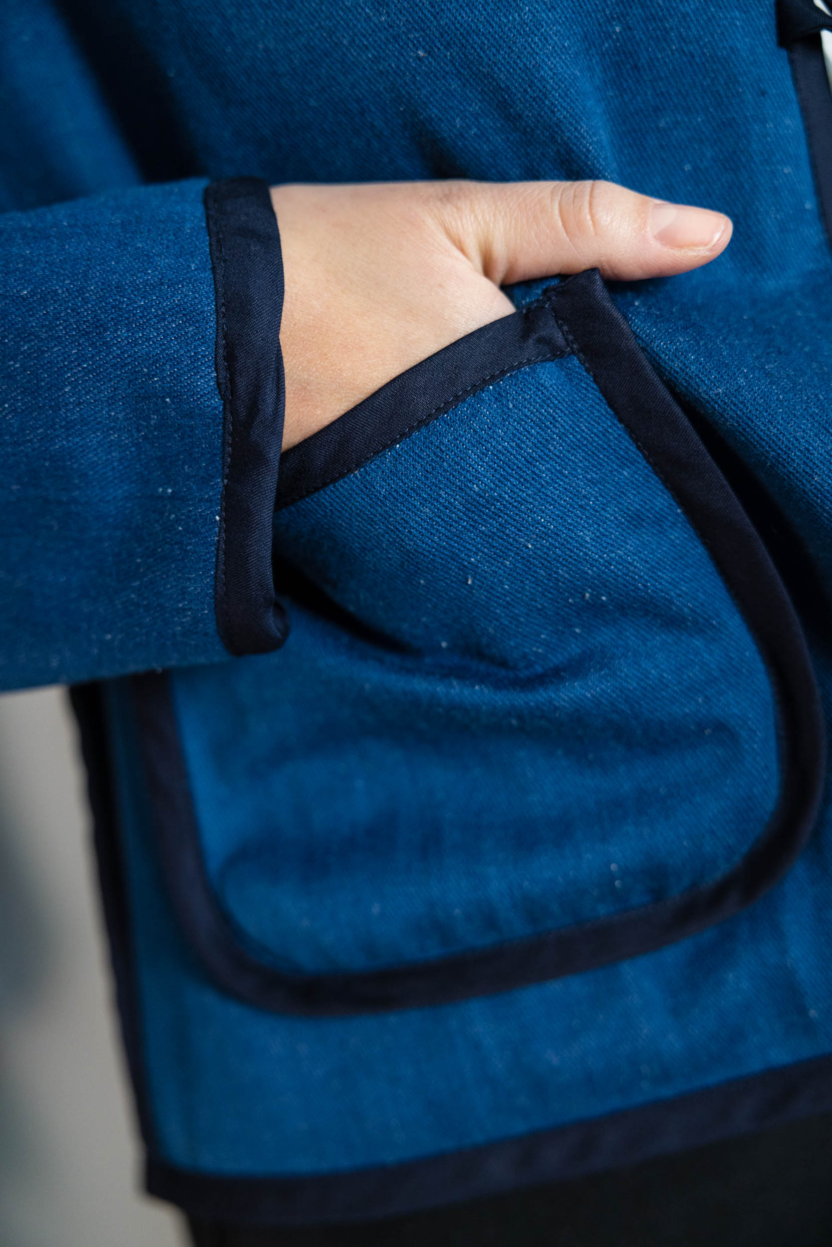 Bio-Baumwoll Wendejacke Dhaarti Denim