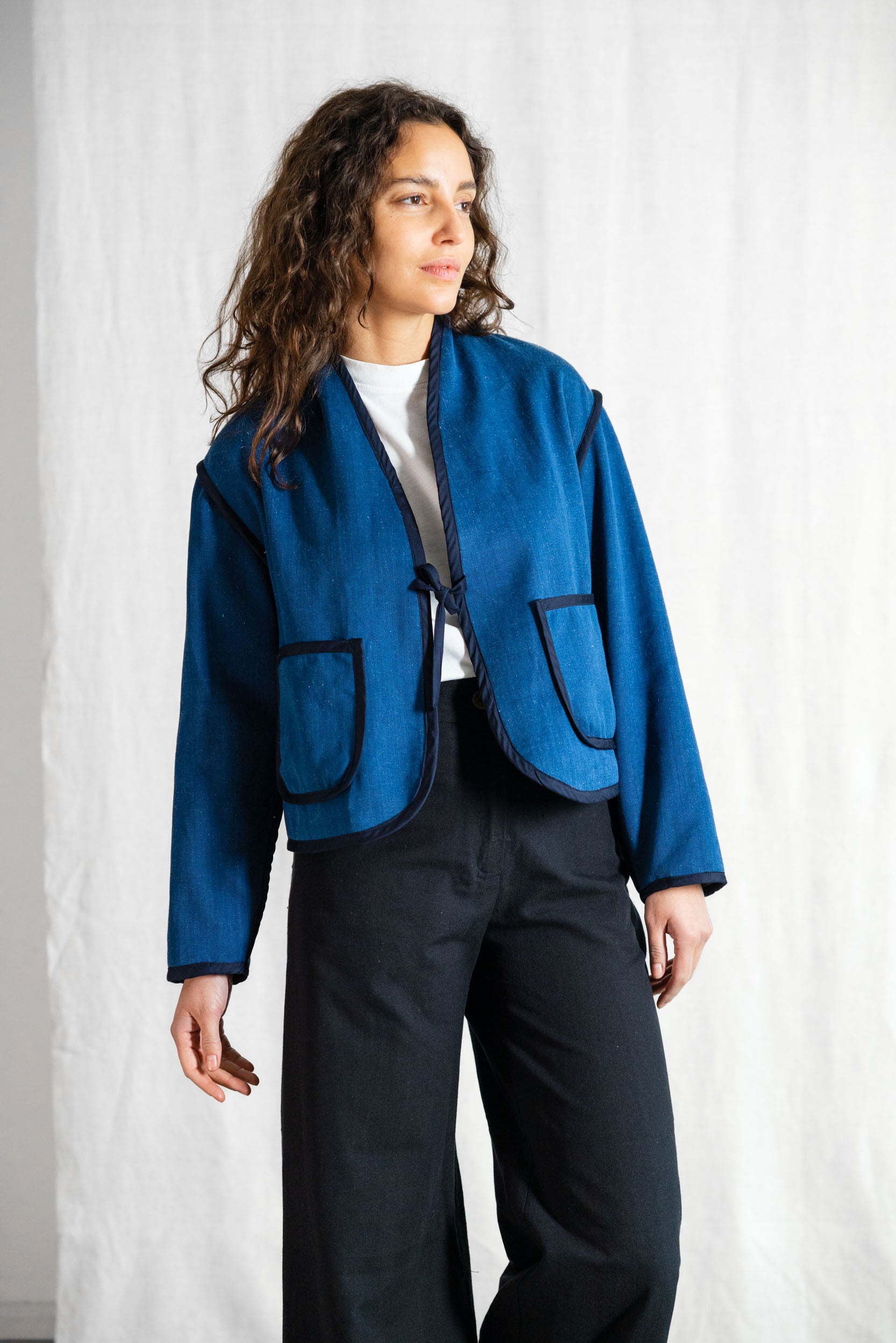 Bio-Baumwoll Wendejacke Dhaarti Denim