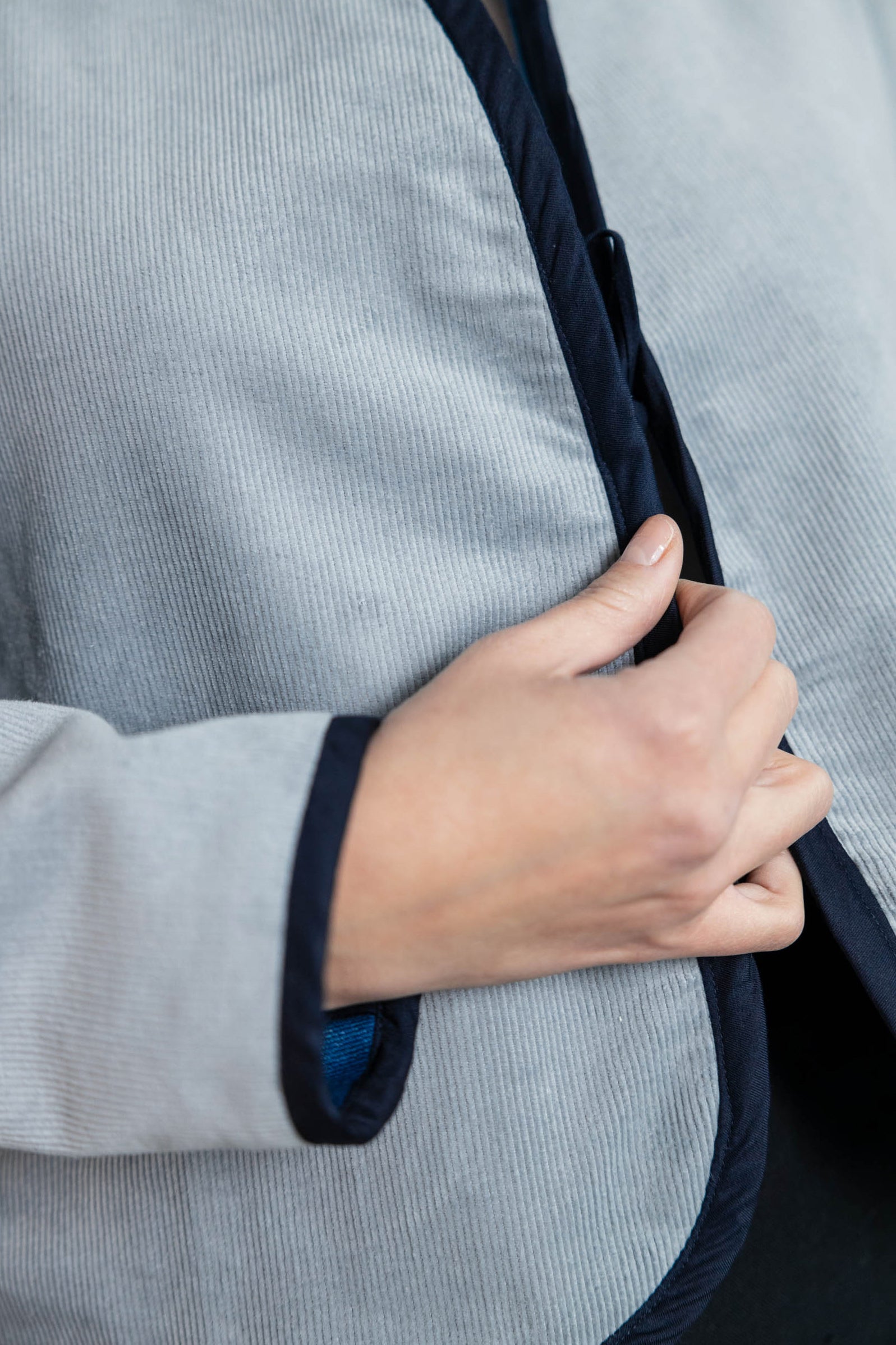 Bio-Baumwoll Wendejacke Dhaarti Denim