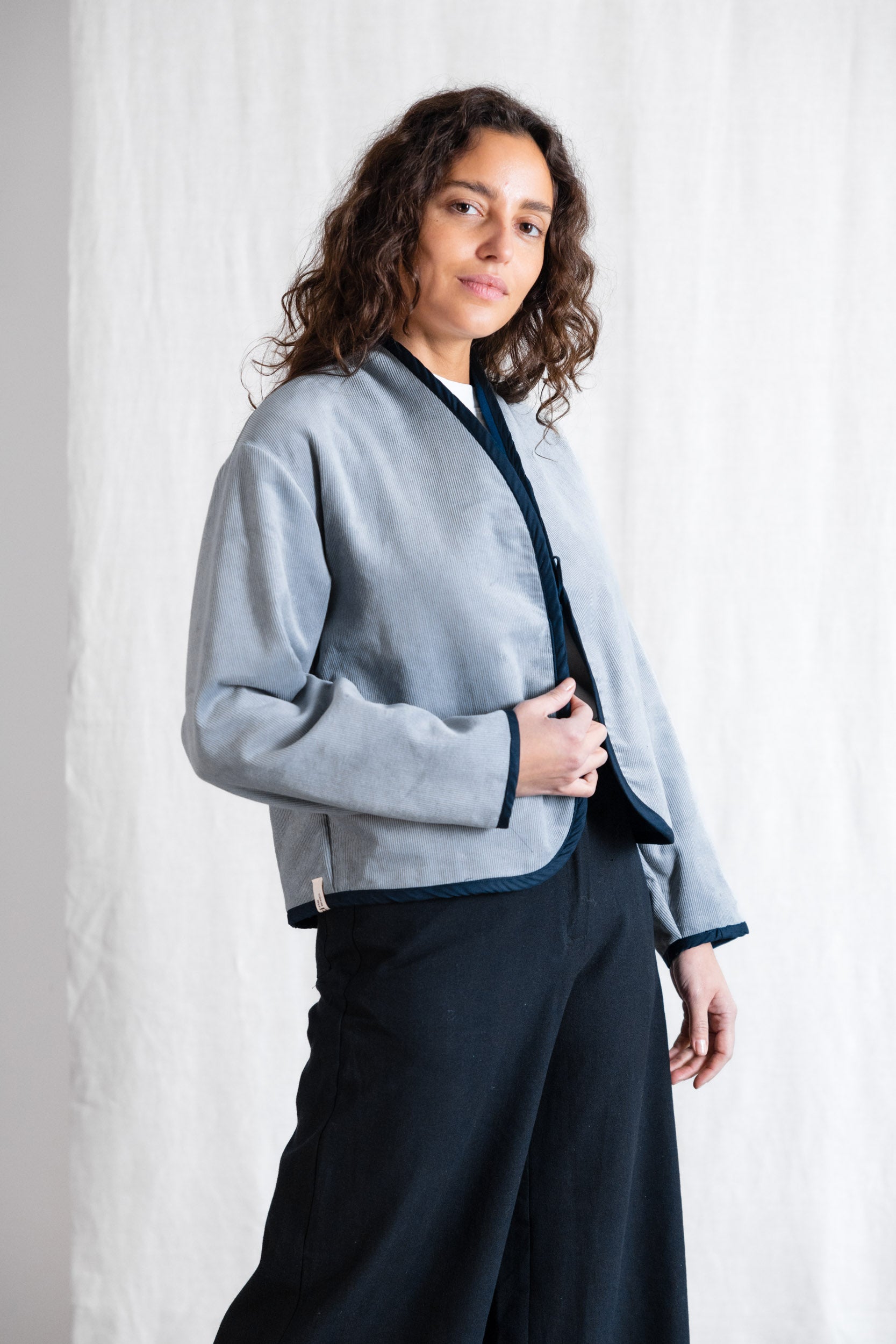 Bio-Baumwoll Wendejacke Dhaarti Denim