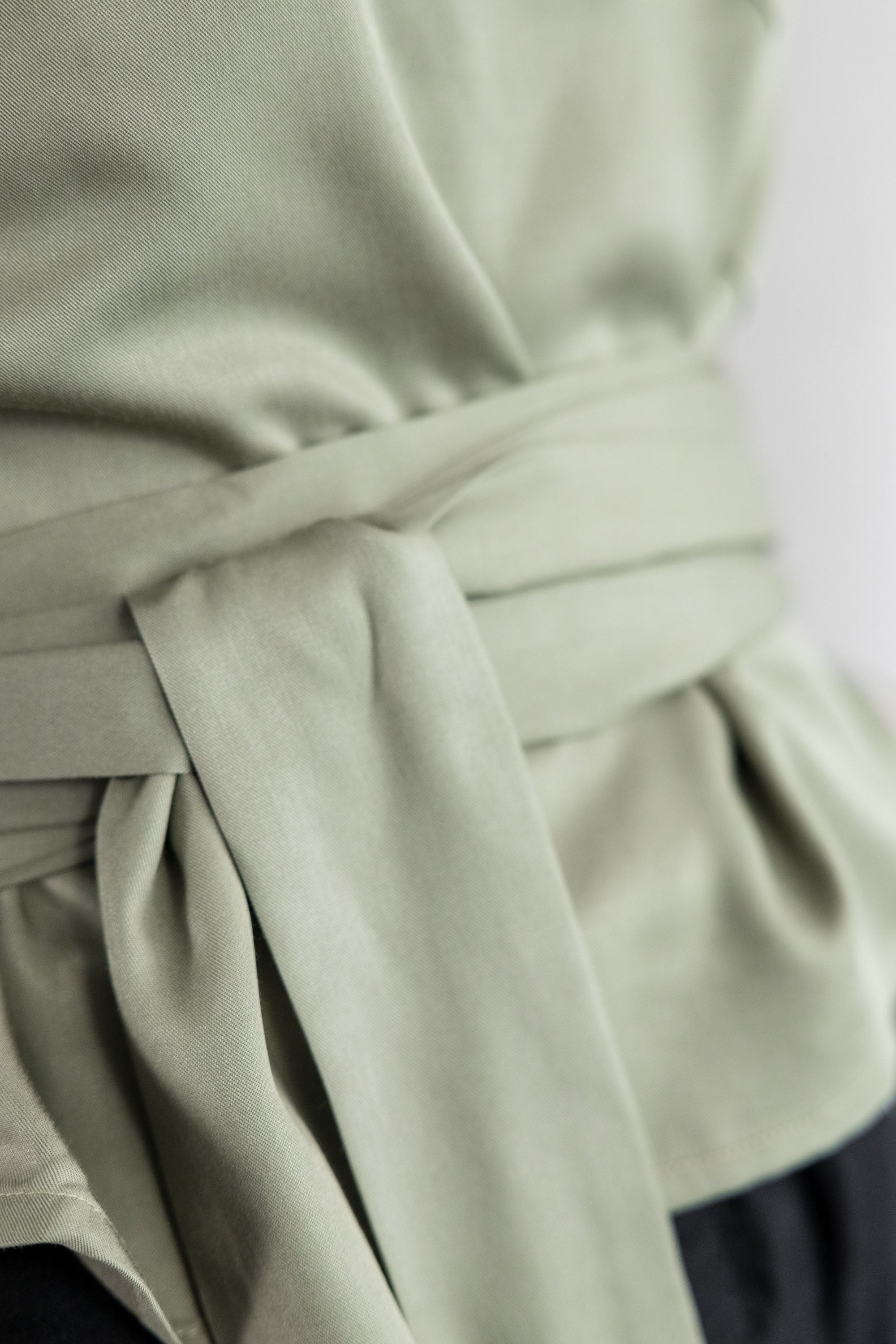 Modal blouse Vasanta Matcha