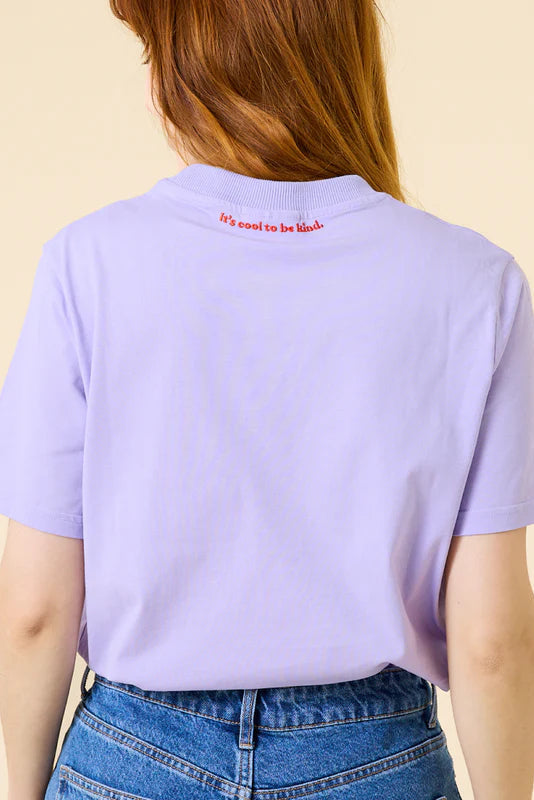 Popeia Organic Cotton T-Shirt Purple