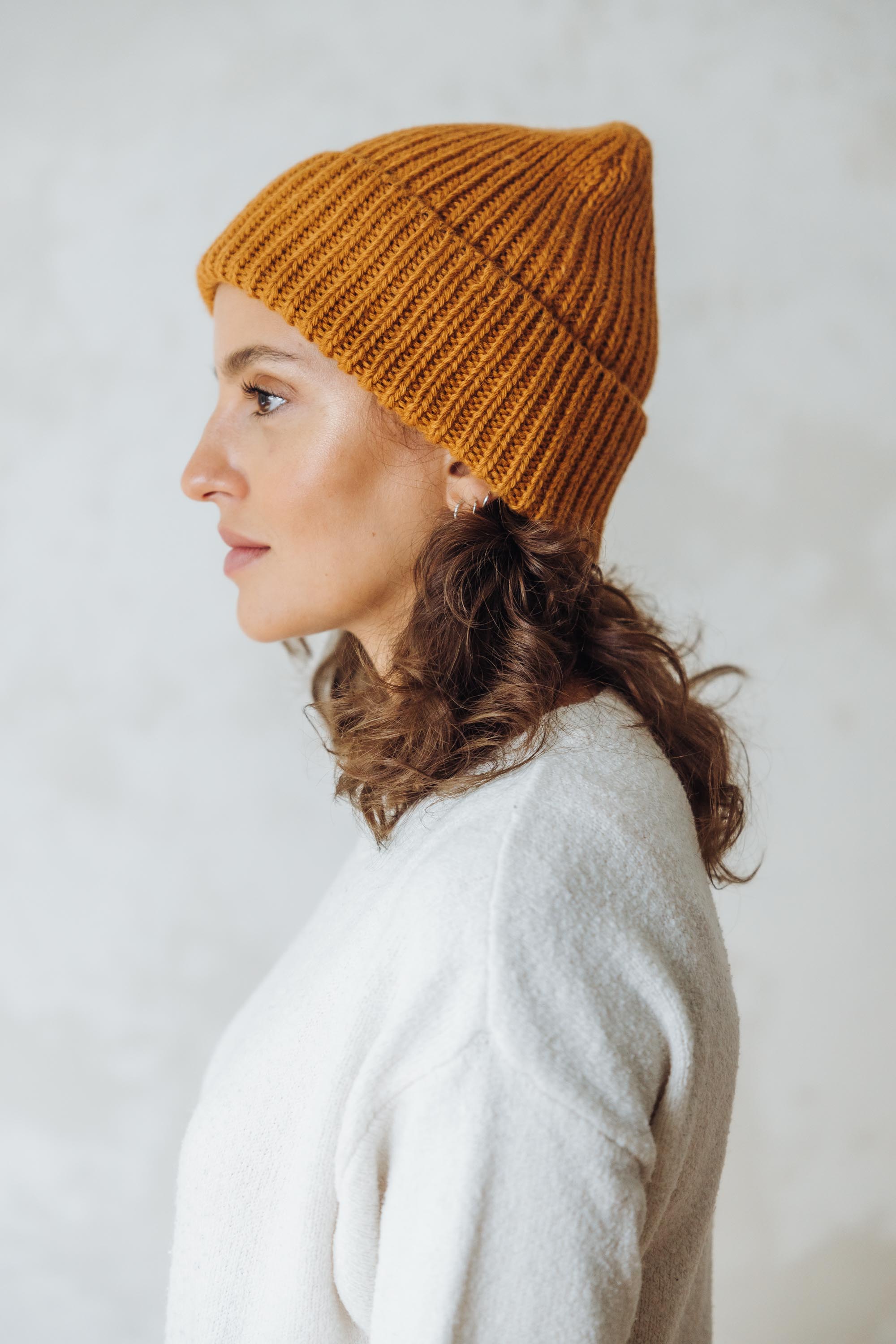 Baby Alpaca Hat Ayacucho Curry