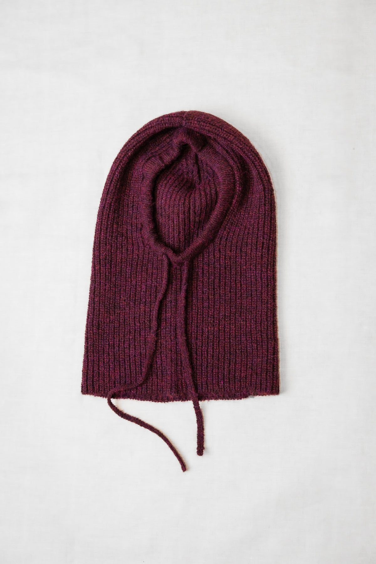 Baby Alpaca Balaclava Puica Blackberry
