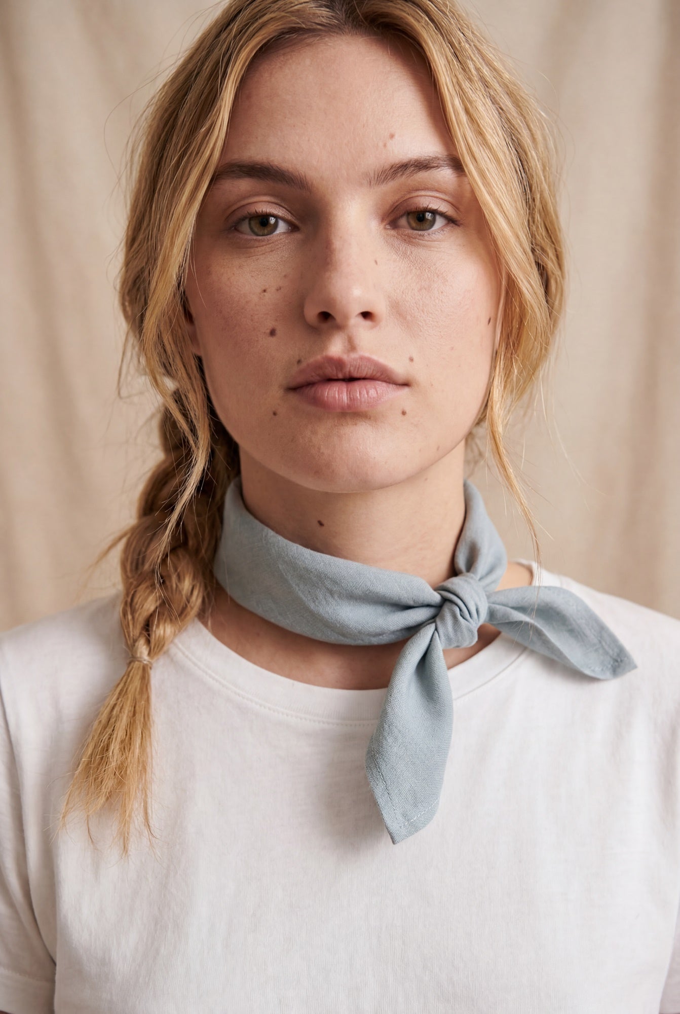 Modal Bandana Dupatta Ice Blue