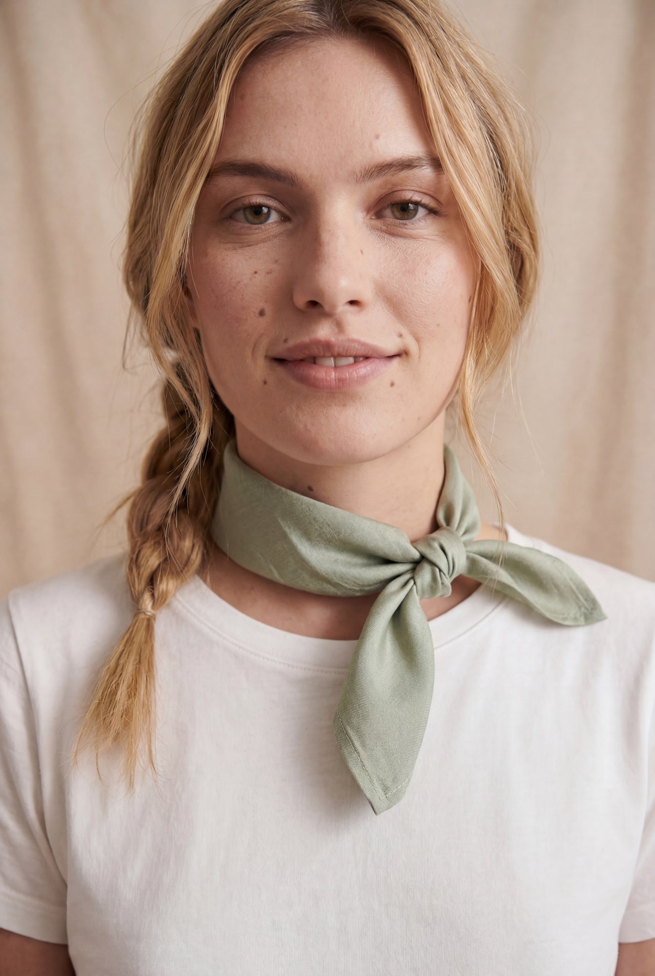 Modal Bandana Dupatta Matcha