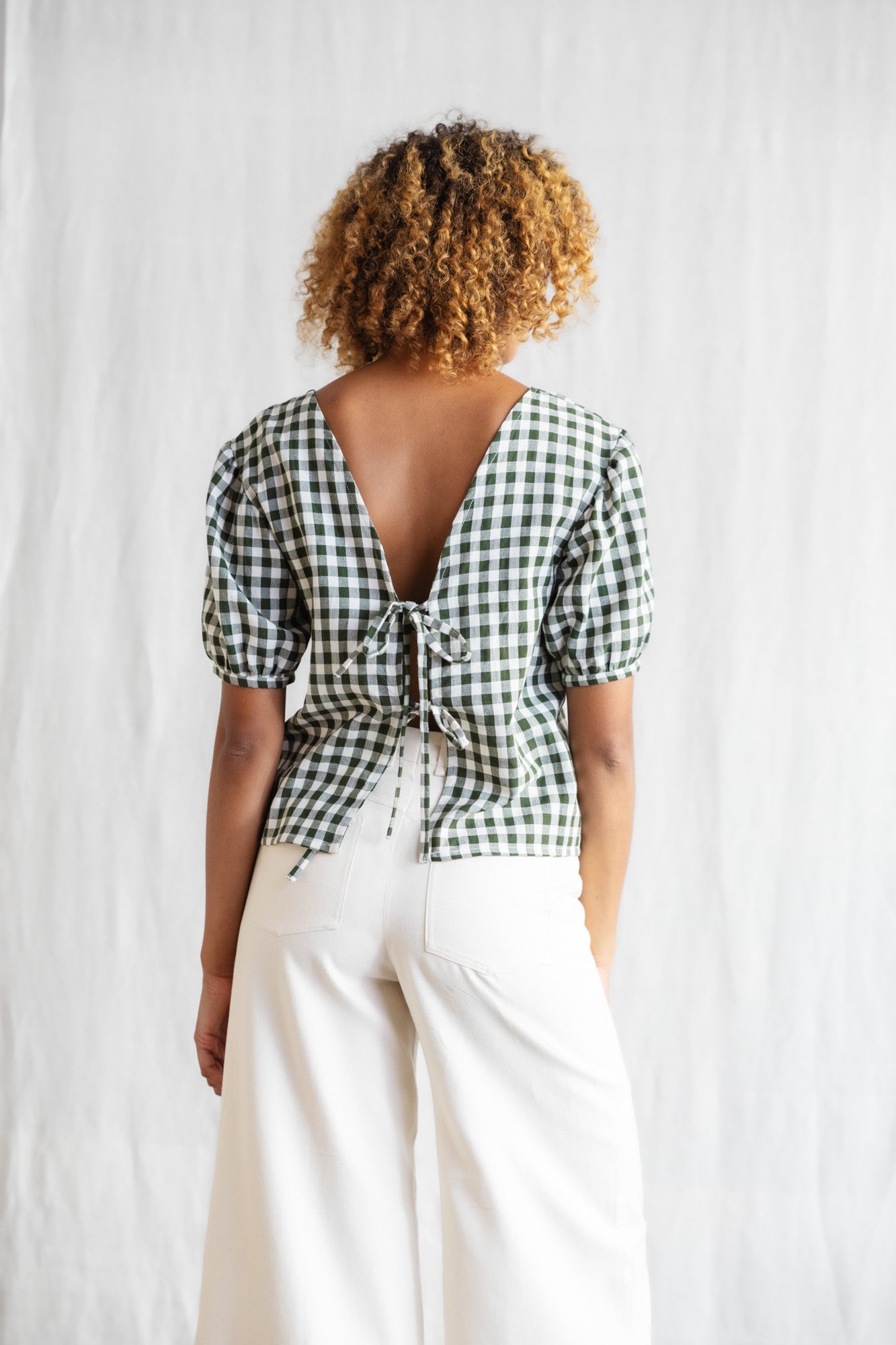 Bio-Baumwoll Bluse Kalira Checks