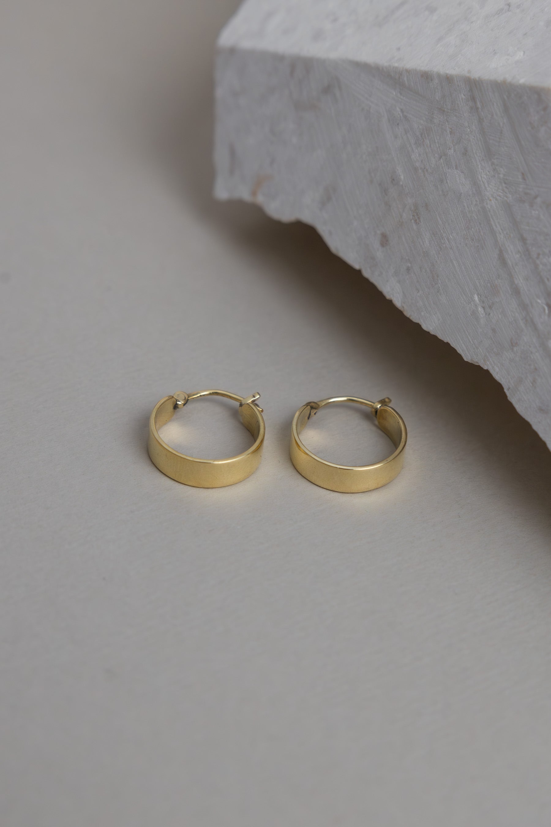 Hoop earrings Chauda brass