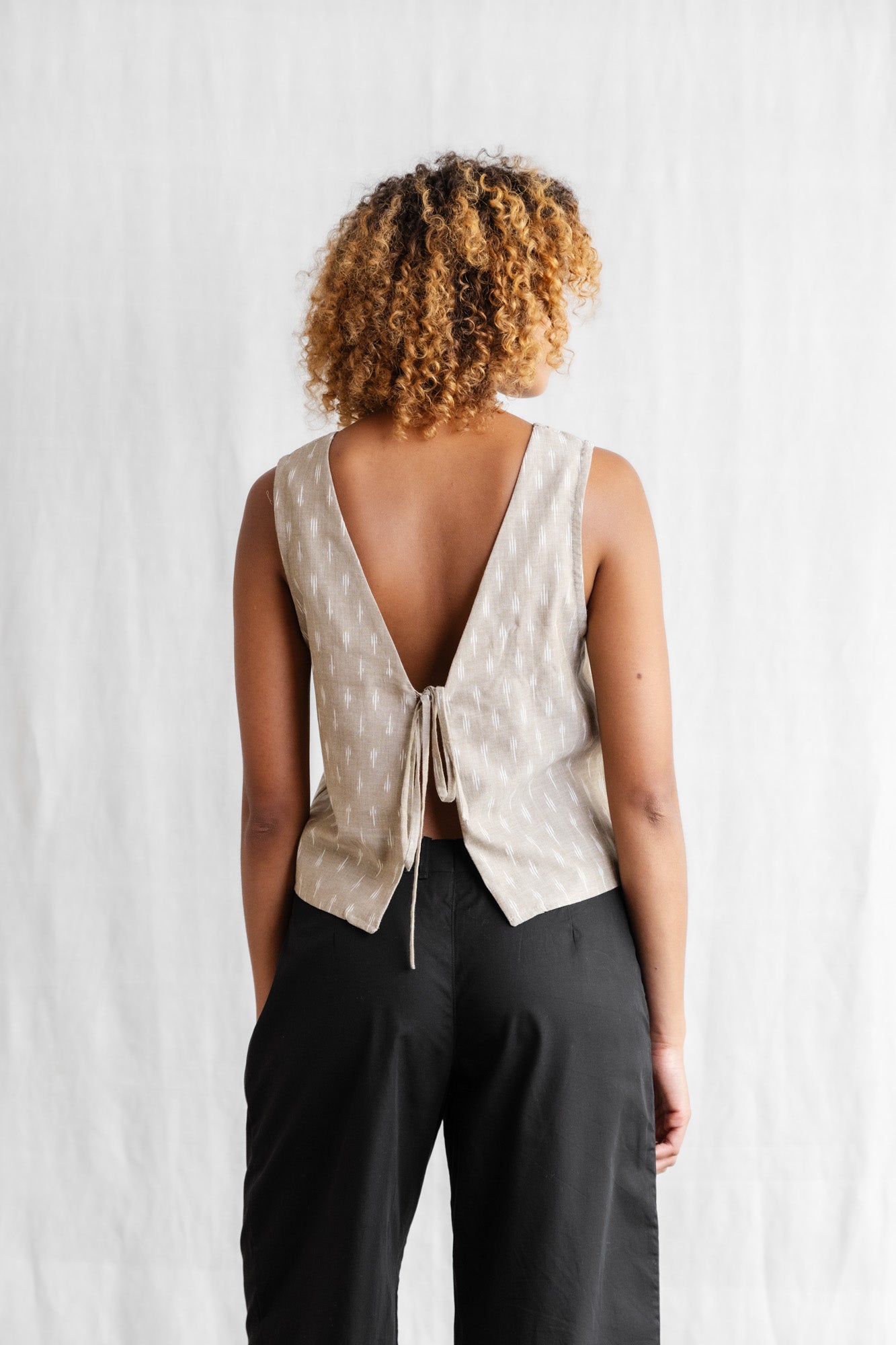 Bio-Baumwoll Top Osra Ikat