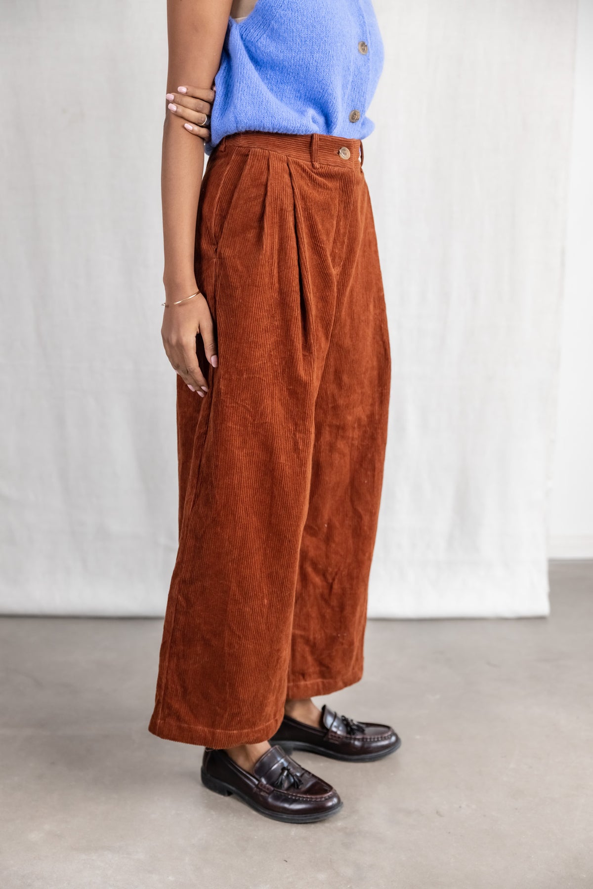 Baumwollcord Culotte Awasi Masala