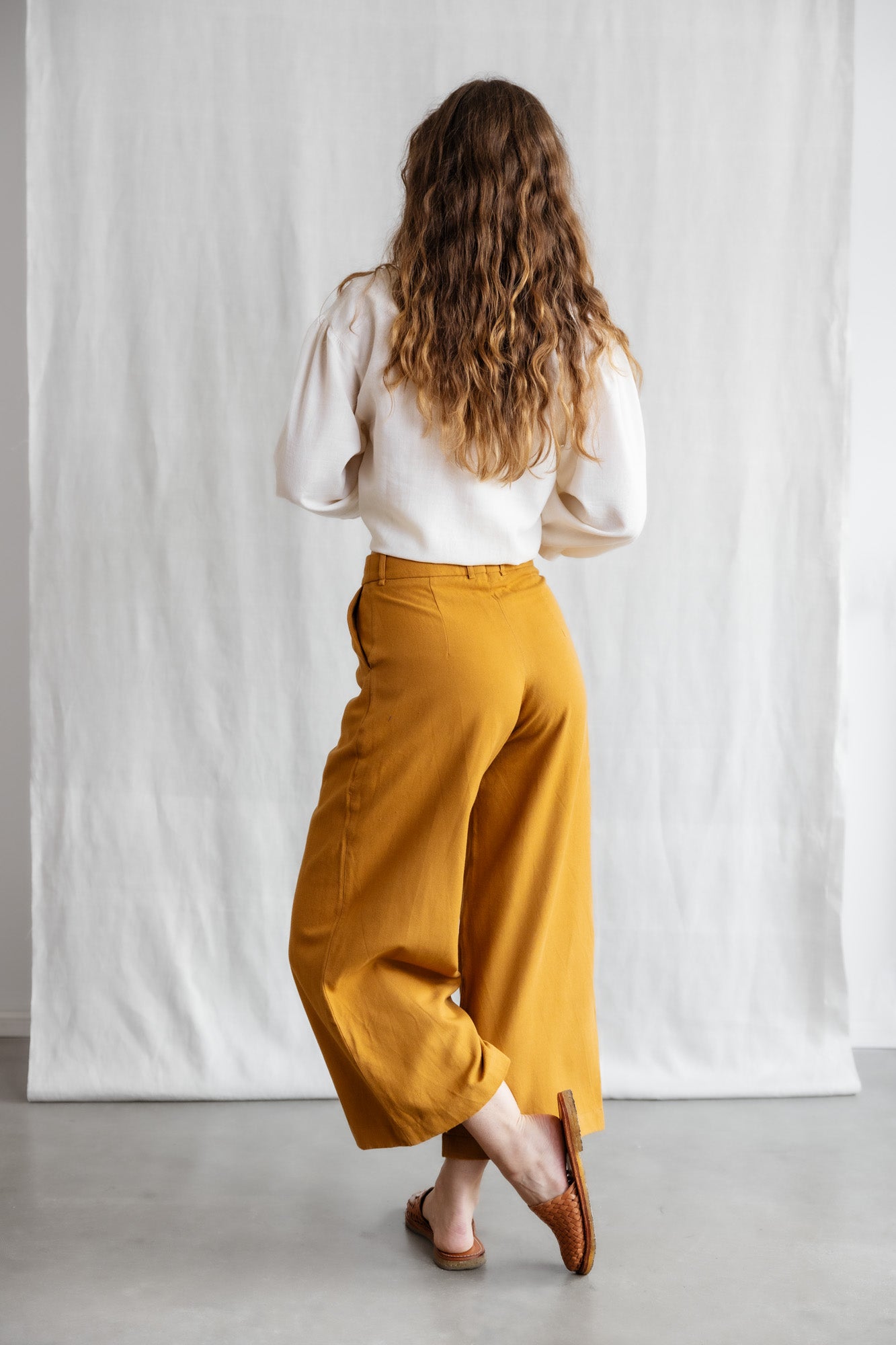 Bio-Baumwoll Culotte Hemani Curry