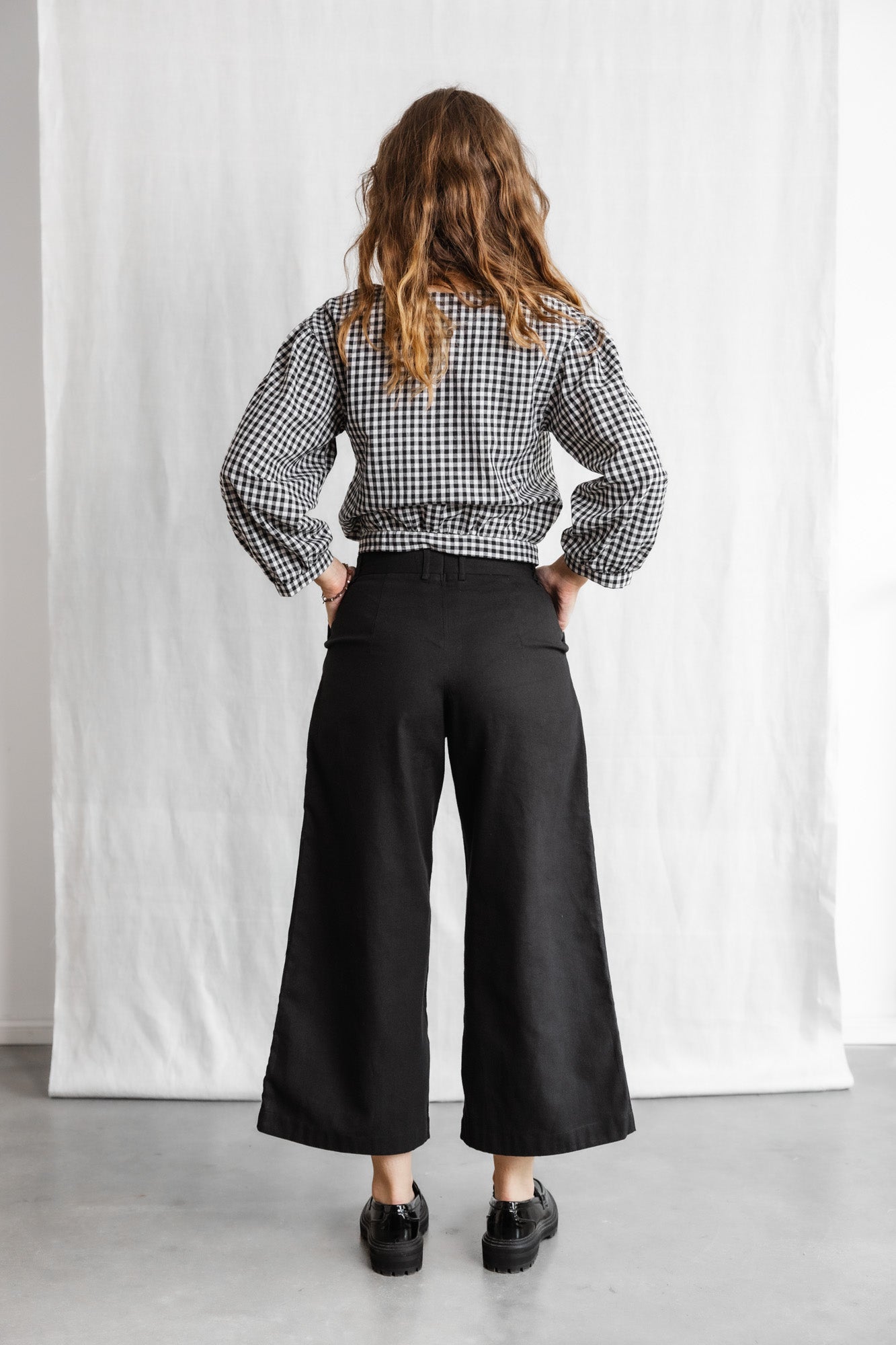 Bio-Baumwoll Culotte Hemani Schwarz