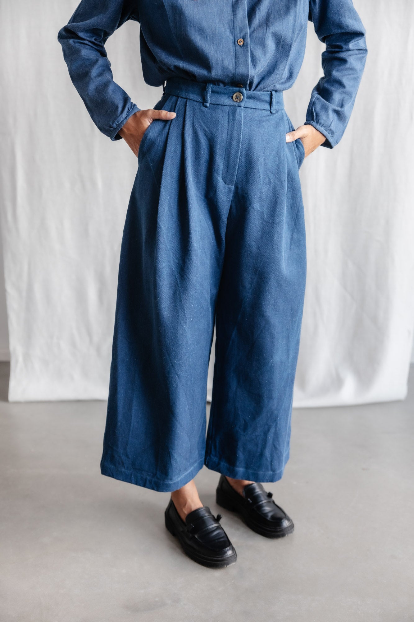 Bio-Baumwolldenim Culotte Awa Denim