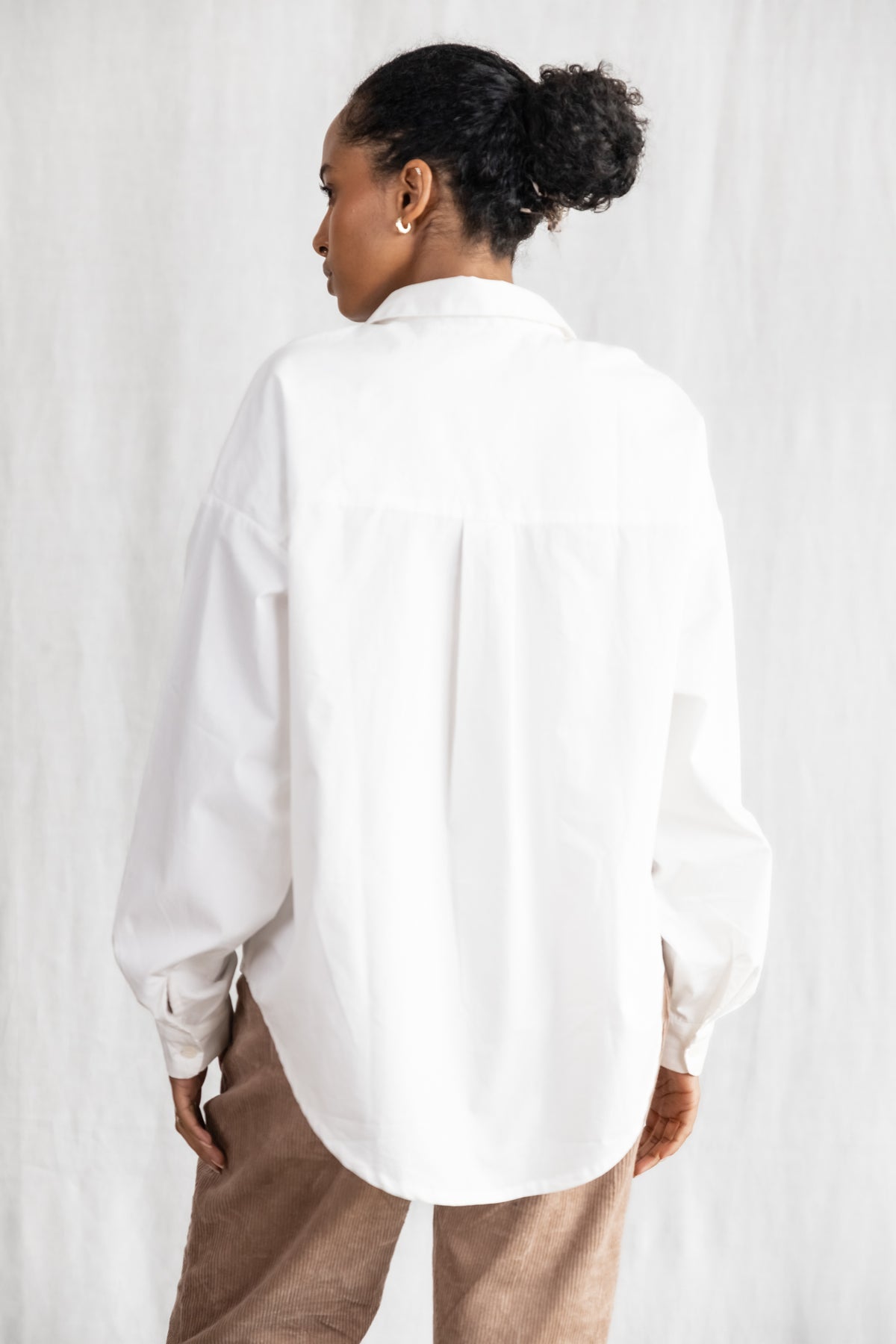 Organic Cotton Blouse Pahaad White
