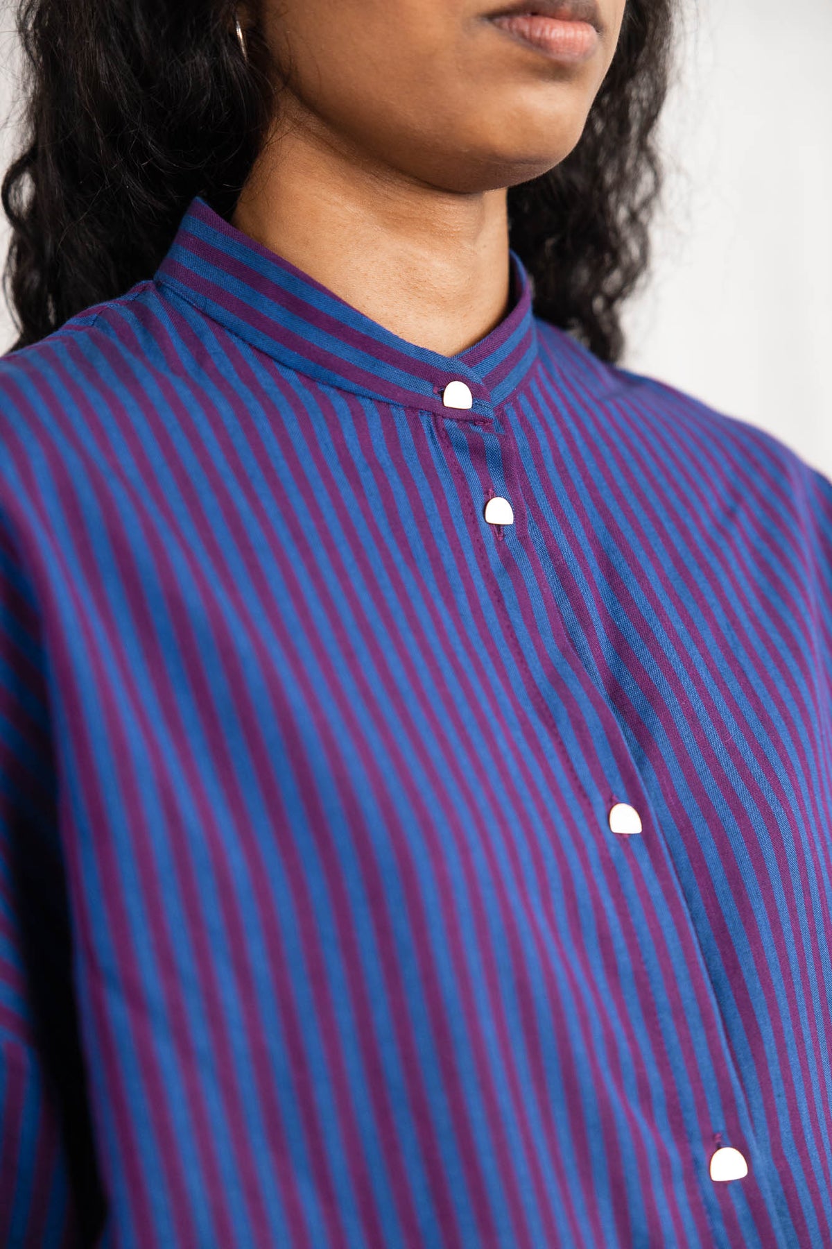 Bio-Baumwoll Bluse Hawali Streifen