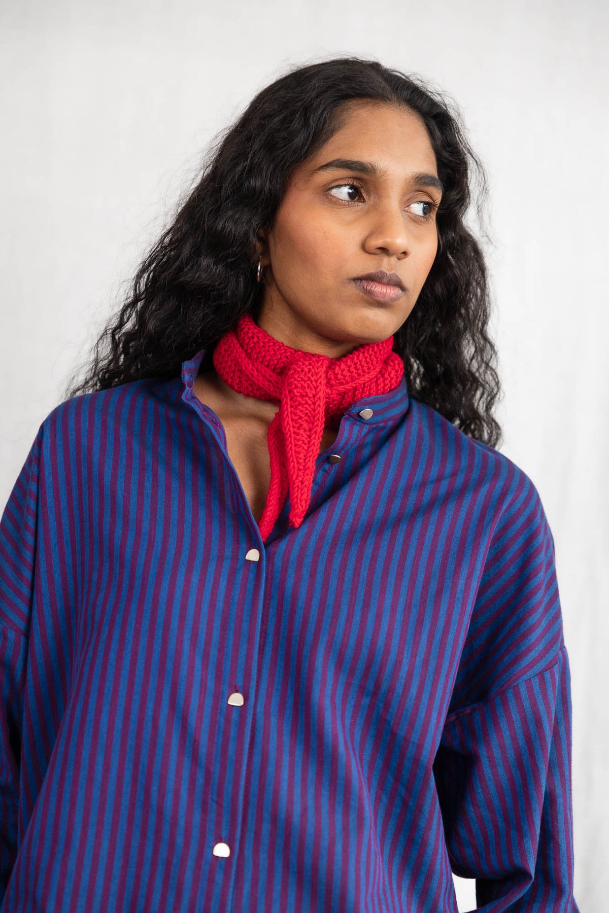 Bio-Baumwoll Bluse Hawali Streifen