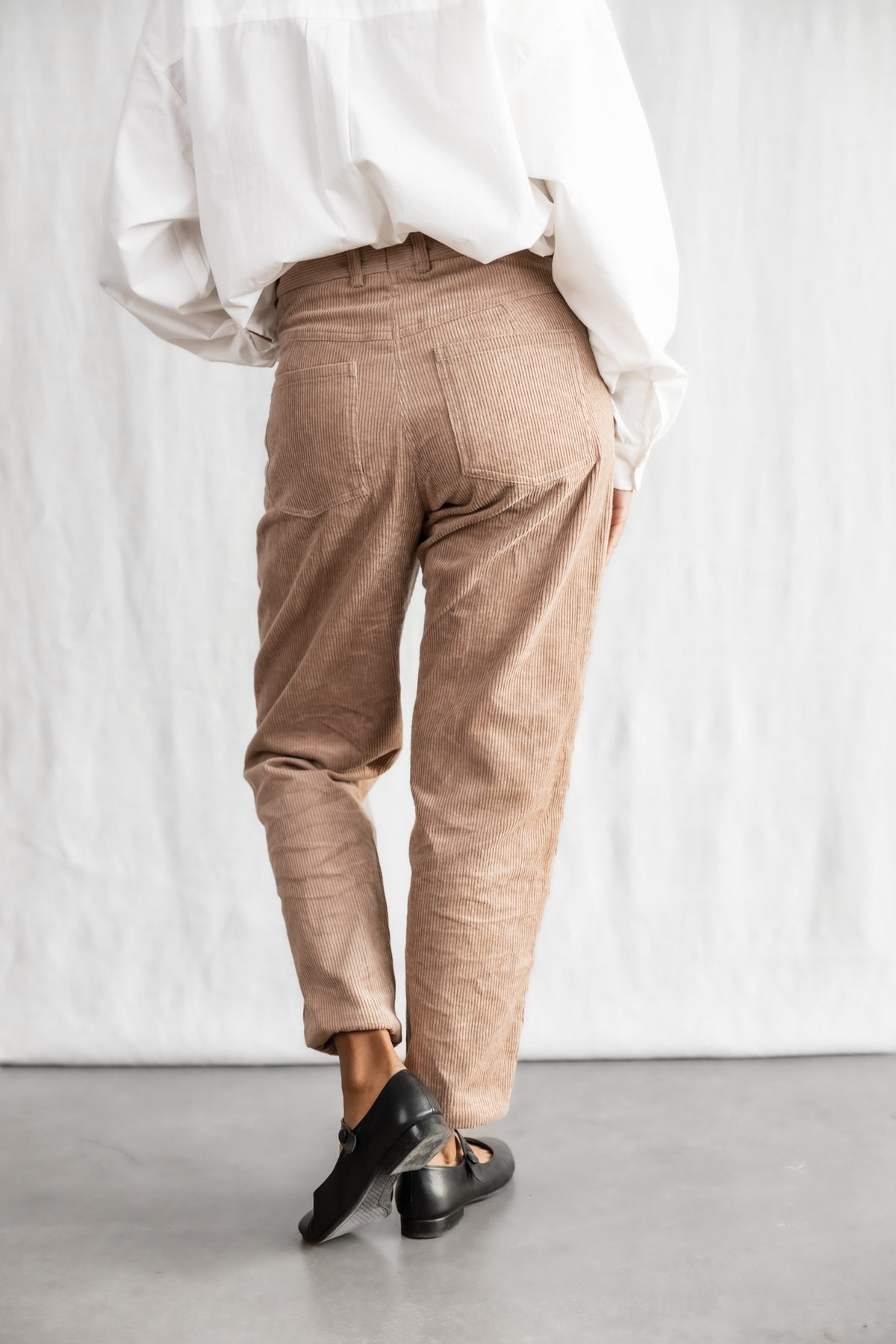 Baumwollcord Hose Palash Cappuccino