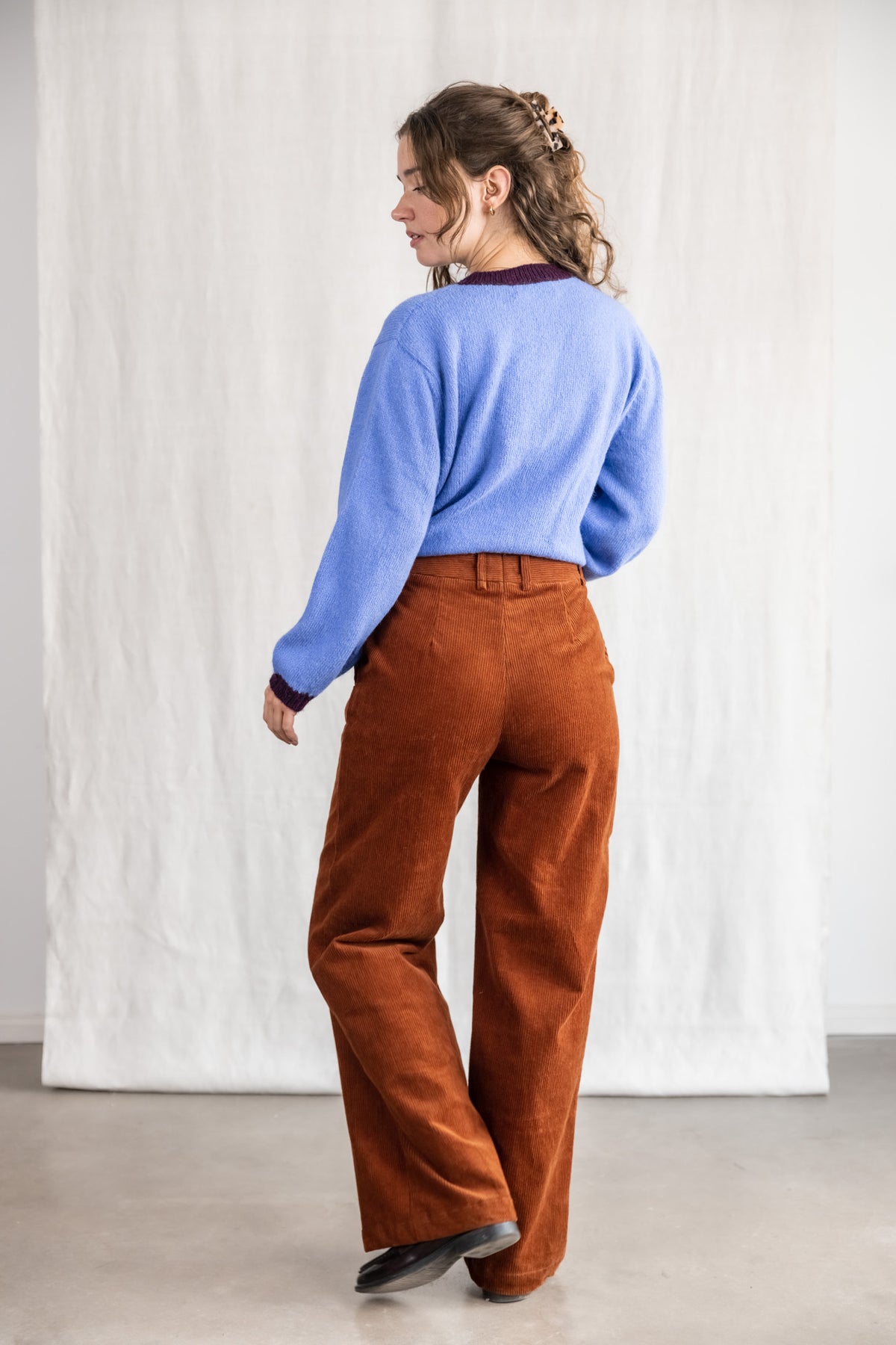Baumwollcord Hose Suhrutam Masala