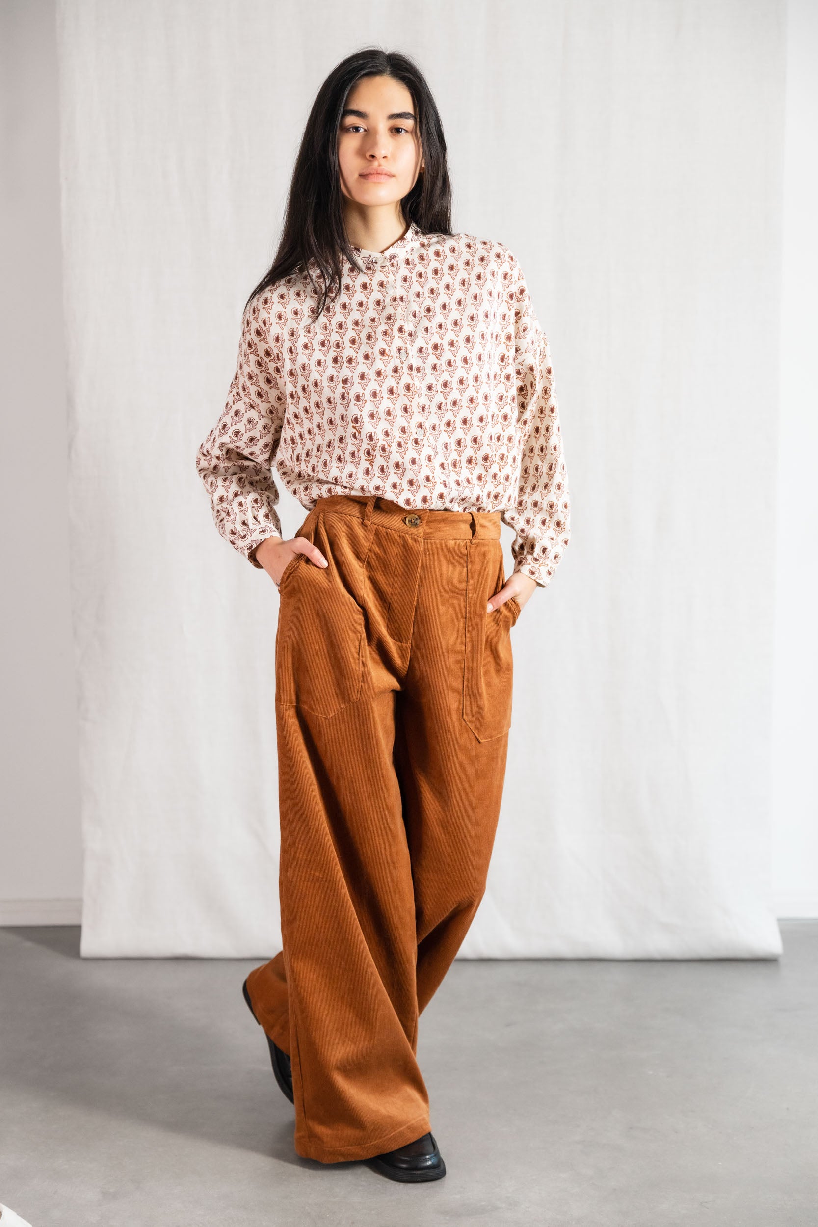 organic cotton corduroy pants Damini Bernstein