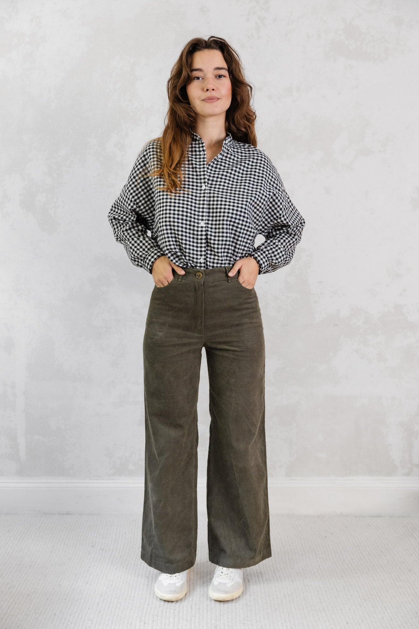 Organic Cotton Corduroy Pants Tushar Pistachio