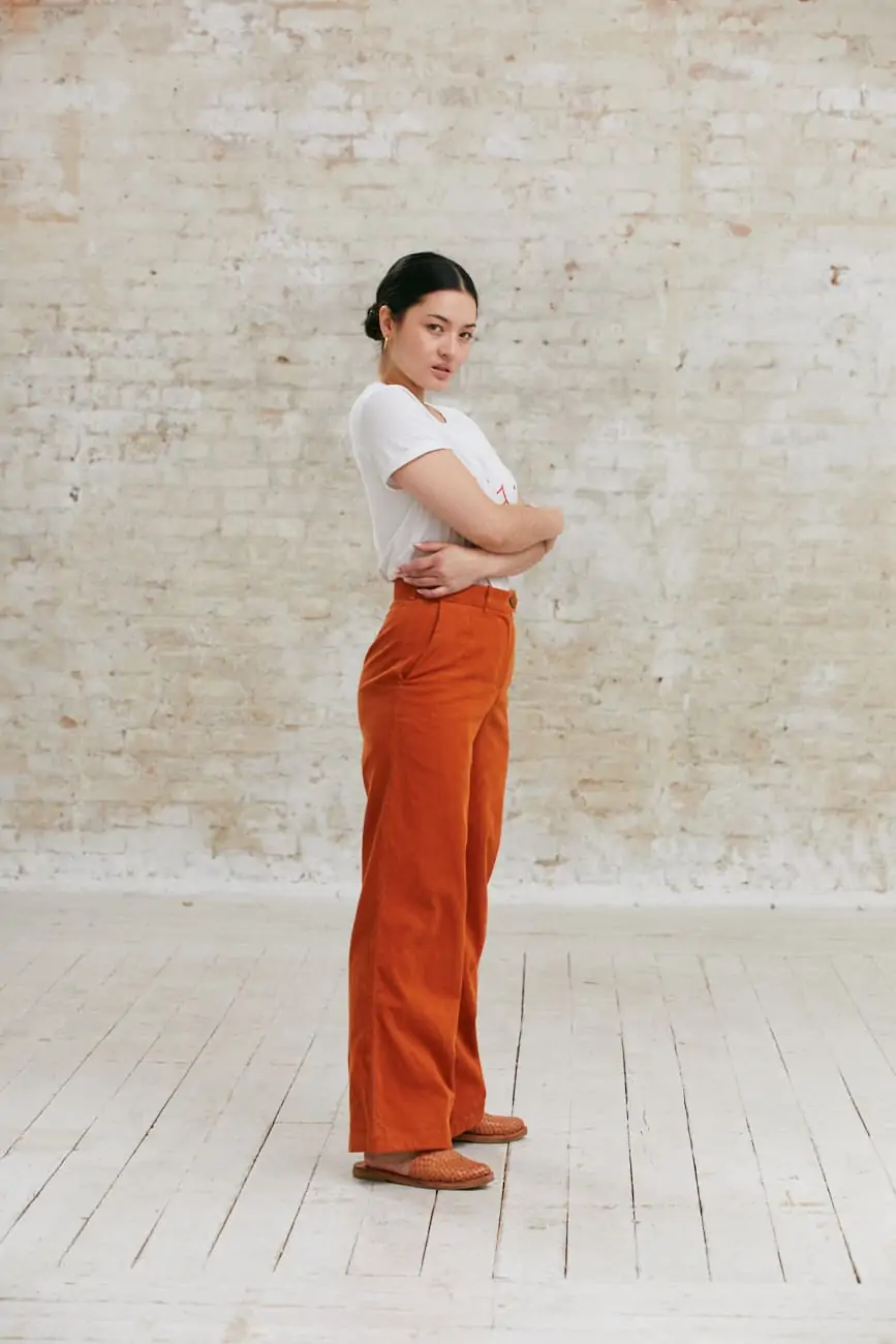 Organic Cotton Corduroy Pants Suhrutam Bernstein