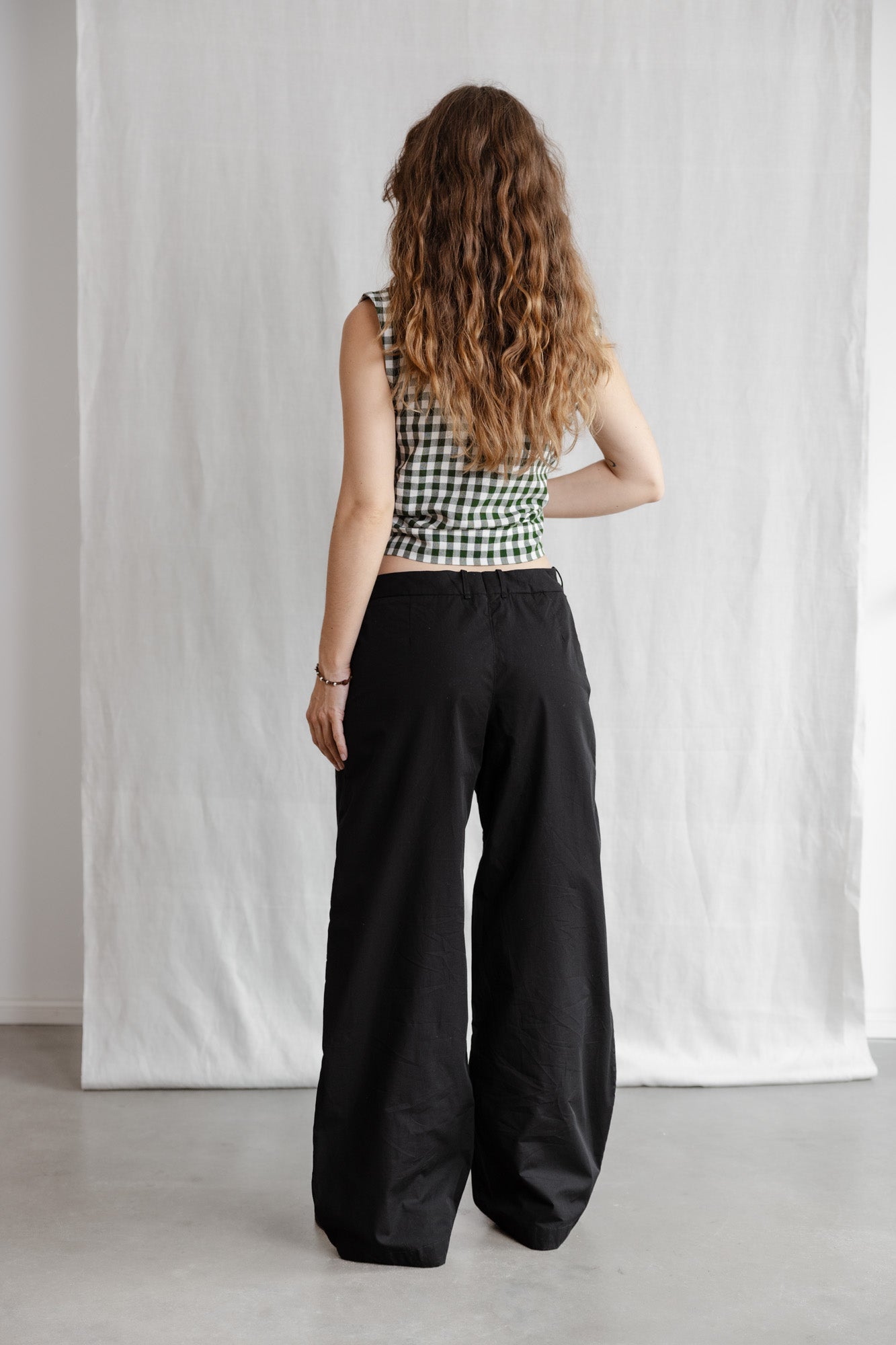 Bio-Baumwoll Hose Meghana Schwarz