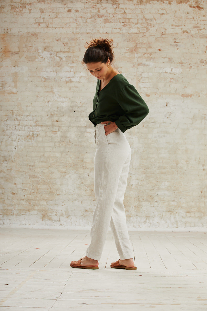 Hemp Pants Suhrut Greige